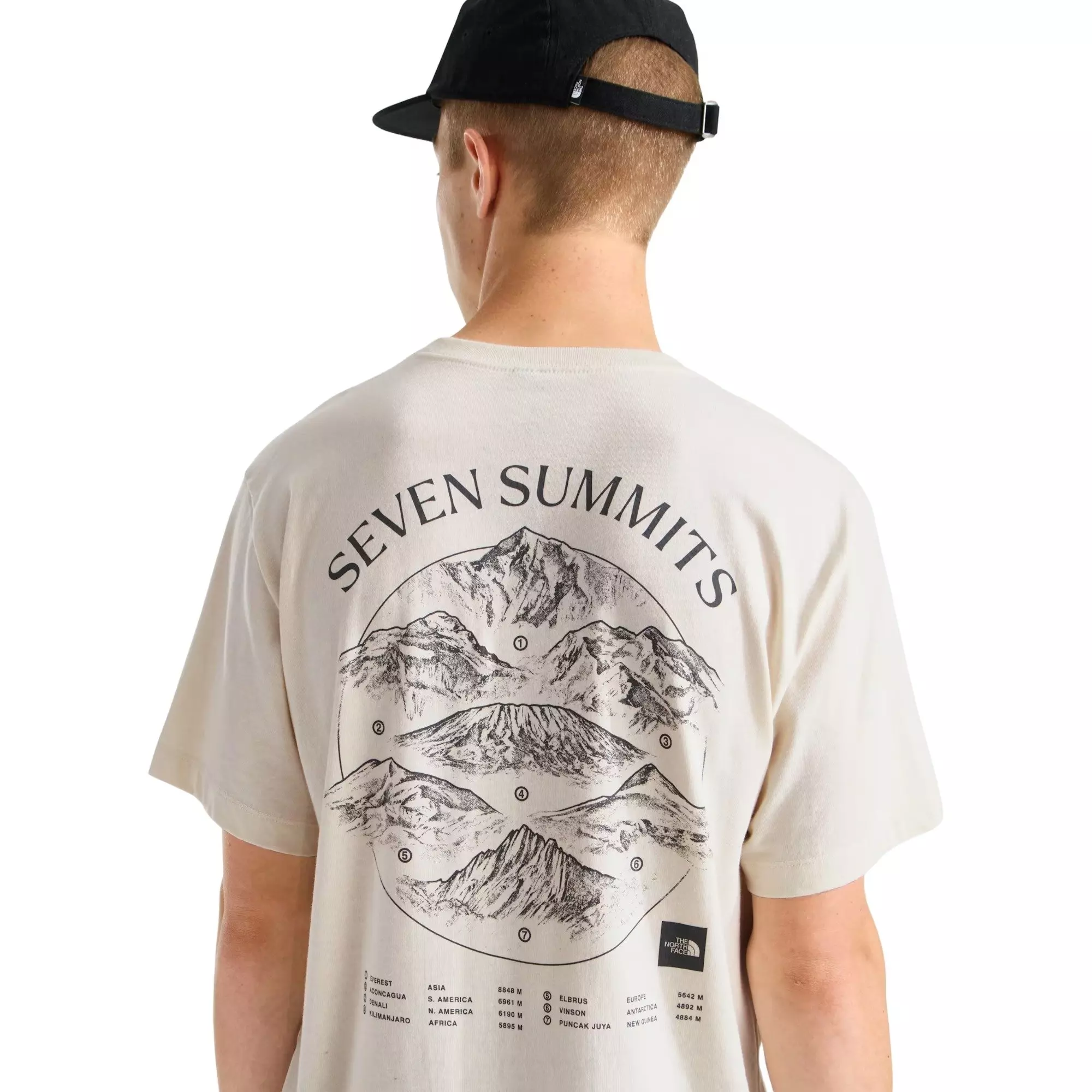 The North Face Men's Places We Love Seven Summits Tee - OFF-WHITE