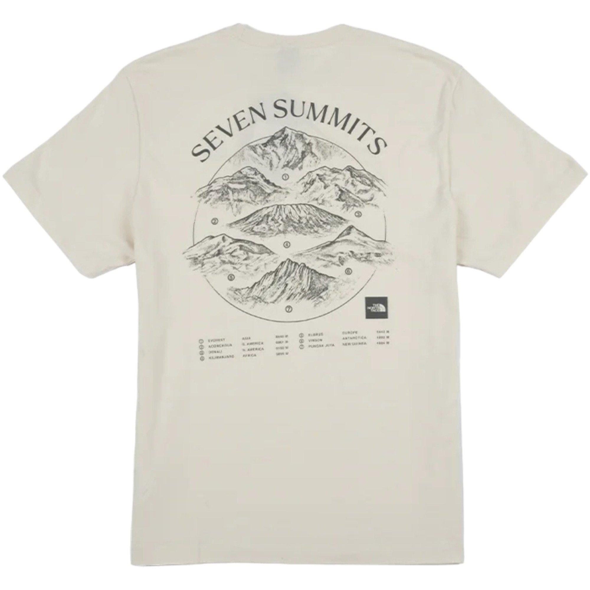 The North Face Men's Places We Love Seven Summits Tee - OFF-WHITE Thumbnail View 5