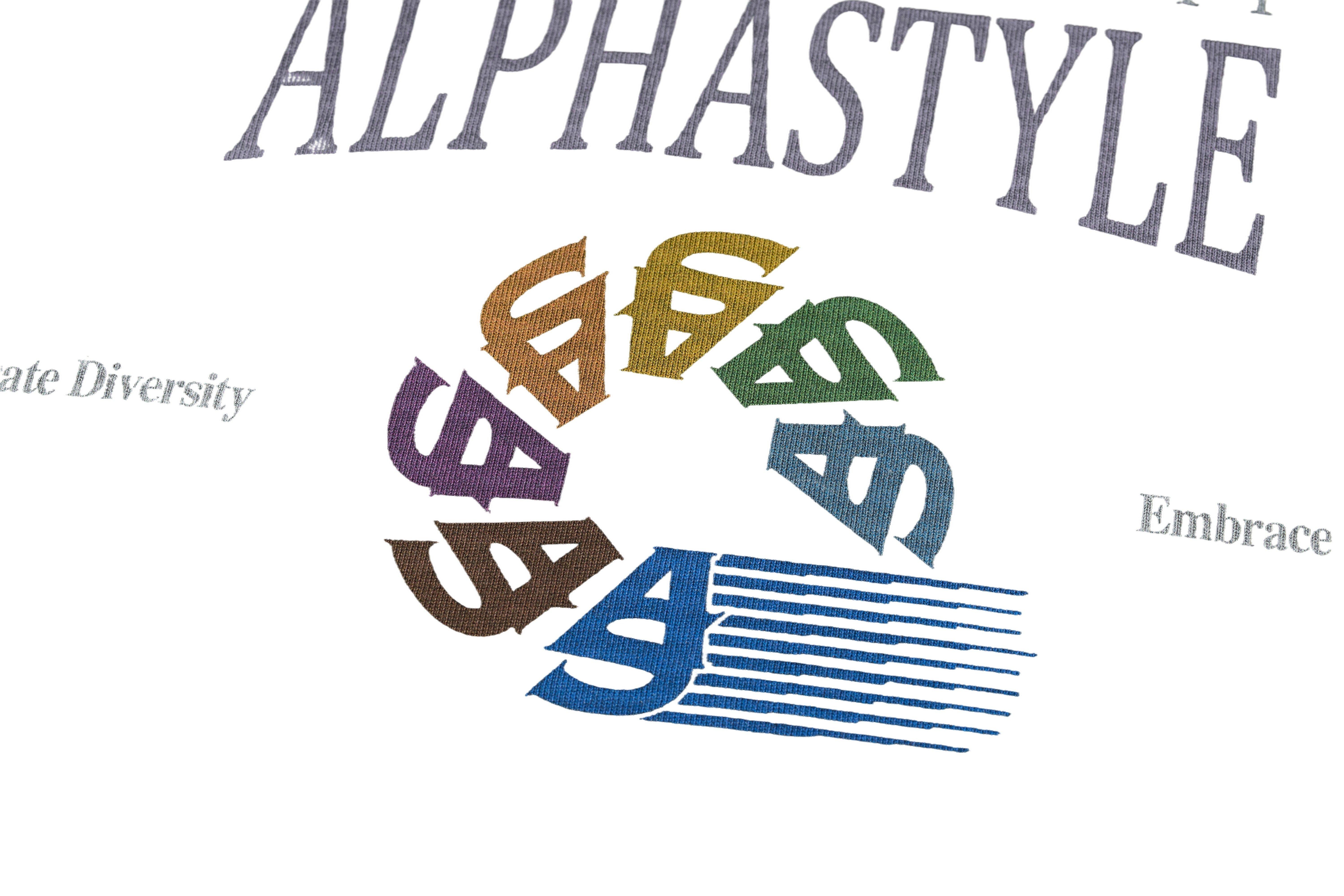 Alpha Style Men's United Epic Tee - Black - BLACK Thumbnail View 11