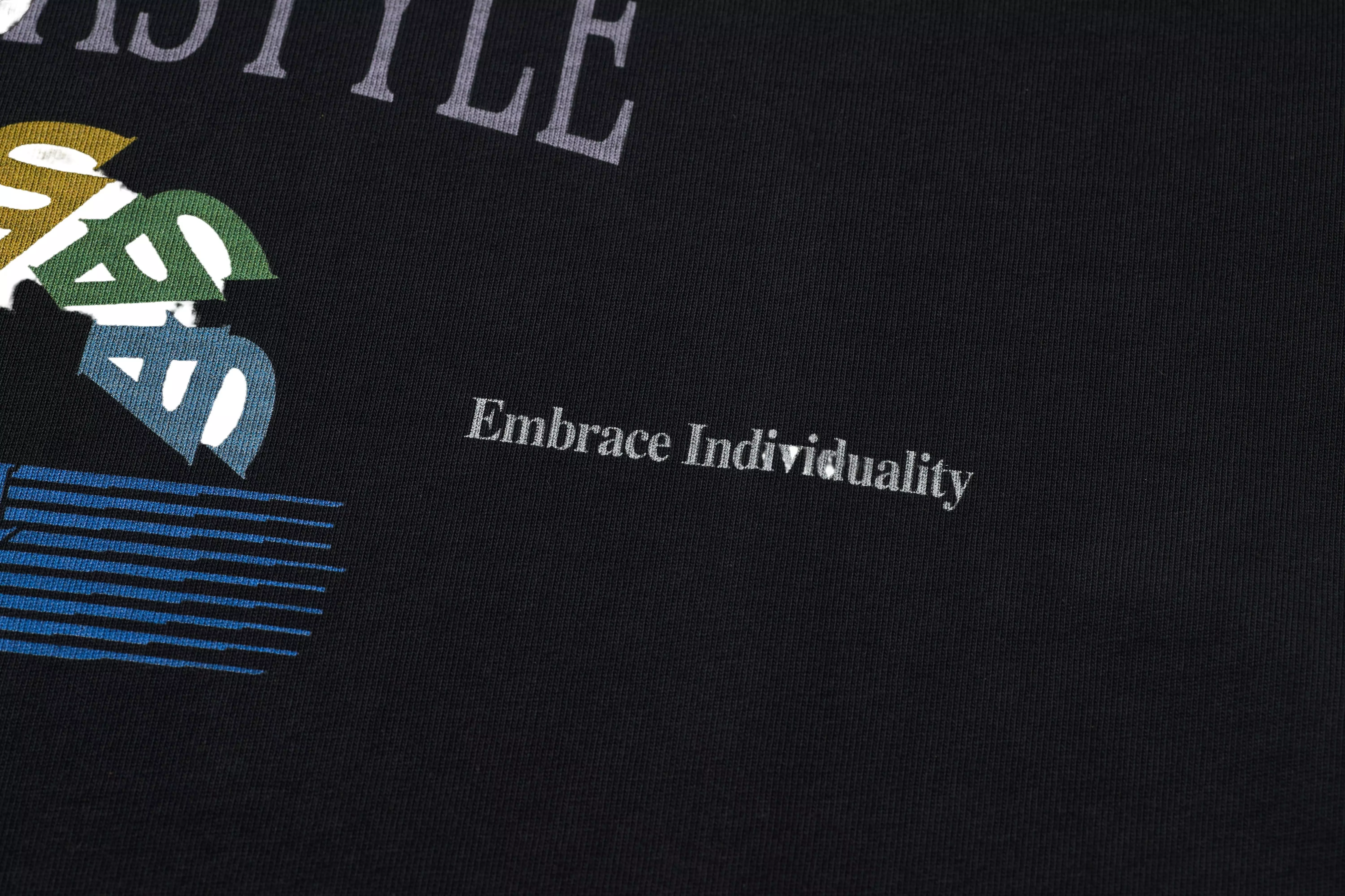 Alpha Style Men's United Epic Tee - Black - BLACK