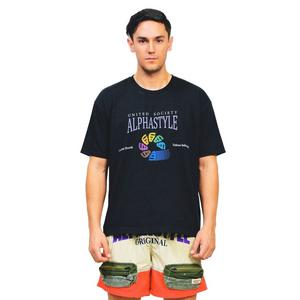 Alpha Style Men's United Epic Tee - Black