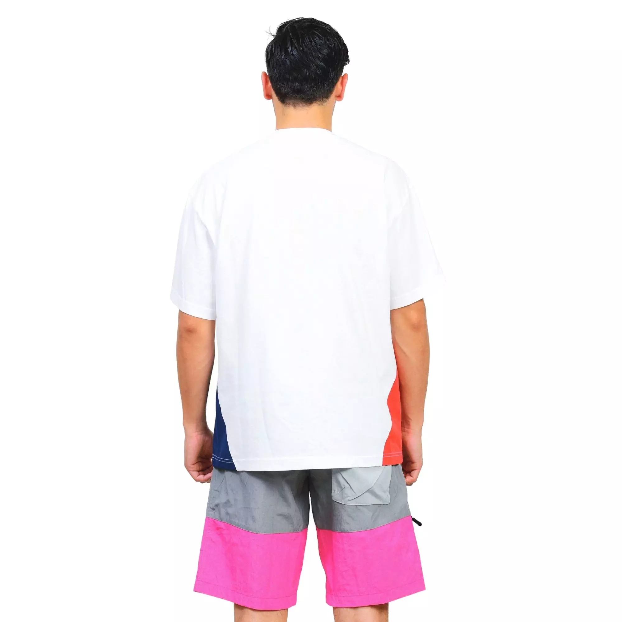 Alpha Style Men's Frank Vintage Print Tee - WHITE