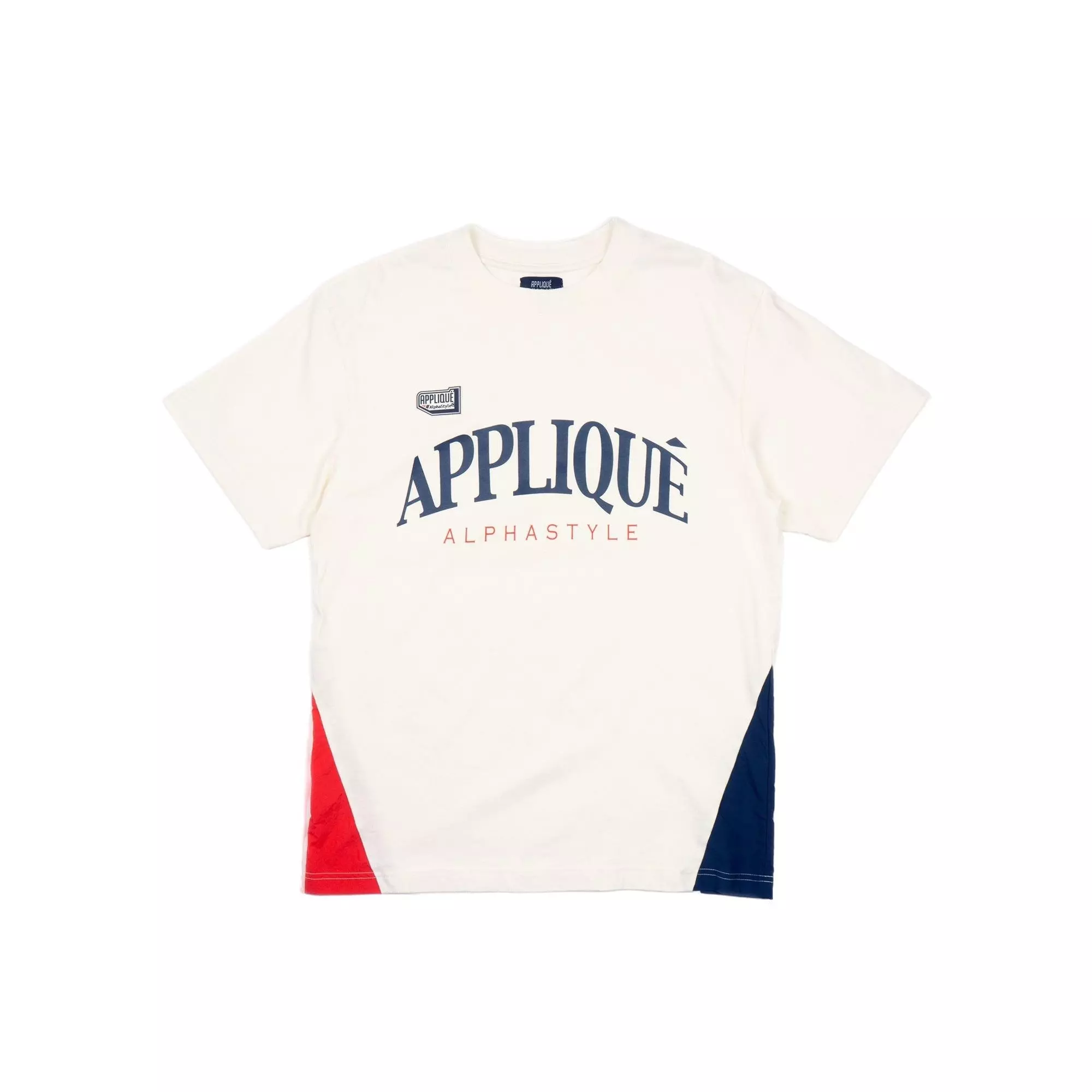 Alpha Style Men's Frank Vintage Print Tee - WHITE
