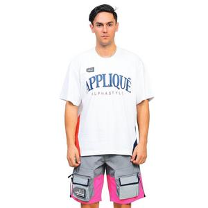 Alpha Style Men's Frank Vintage Print Tee