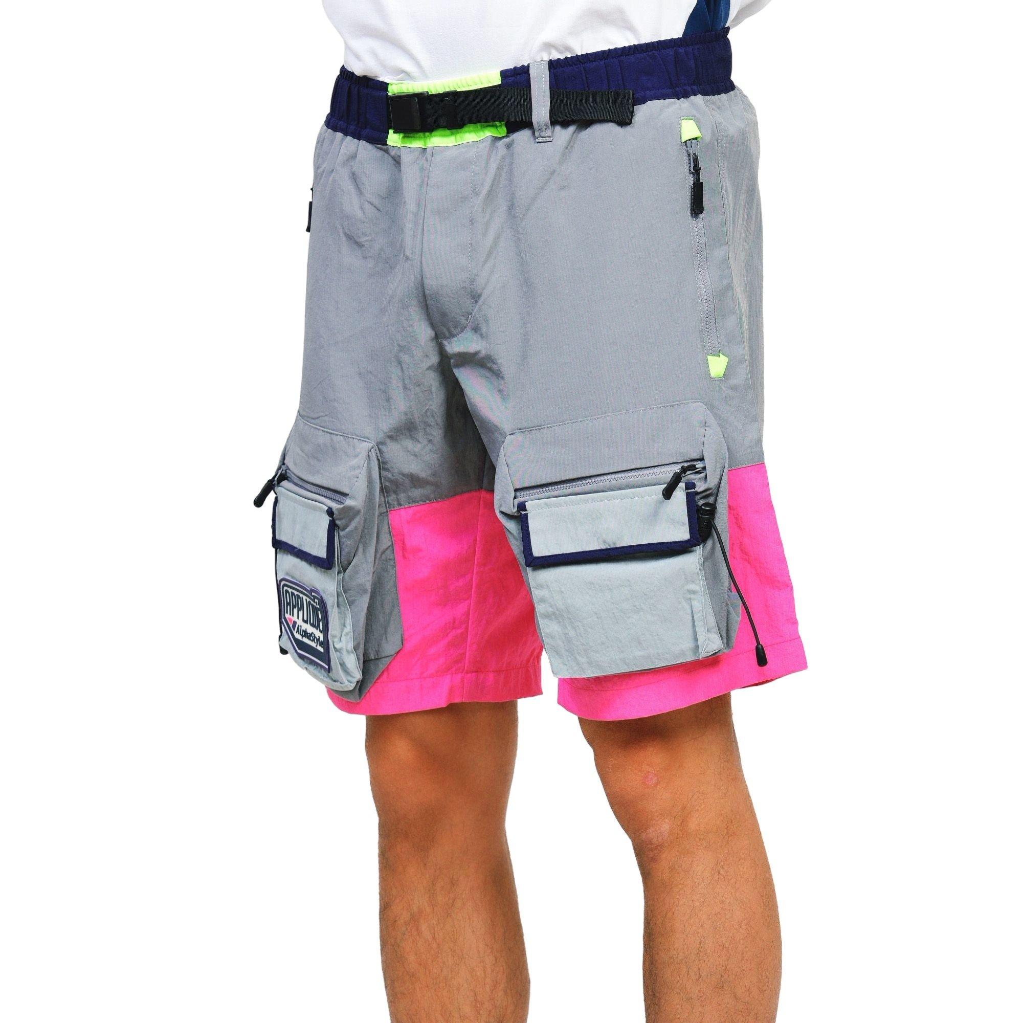 Alpha Style Men's Mervin Outdoor Shorts - Grey - GREY Thumbnail View 1