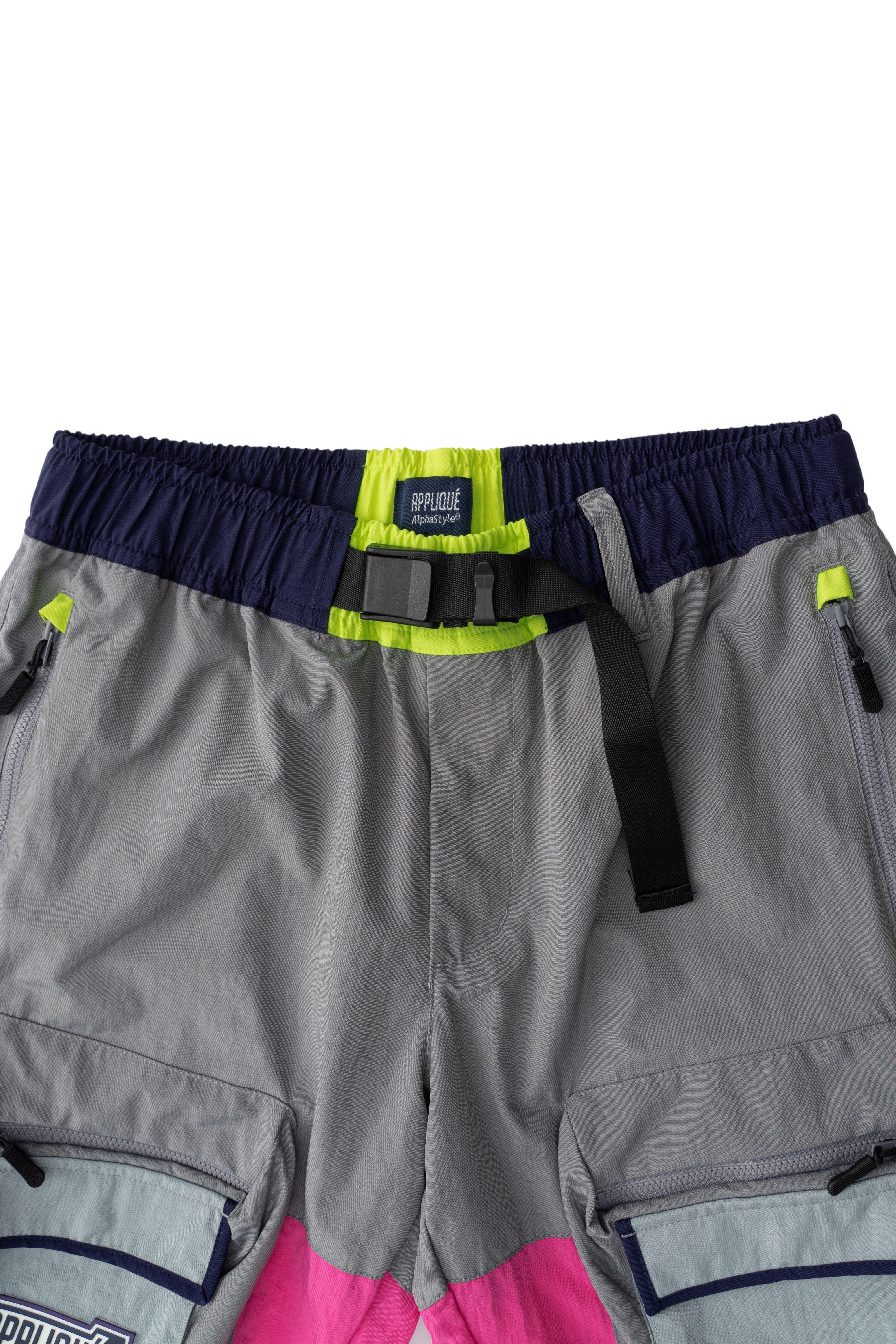 Alpha Style Men's Mervin Outdoor Shorts - Grey - GREY Thumbnail View 5