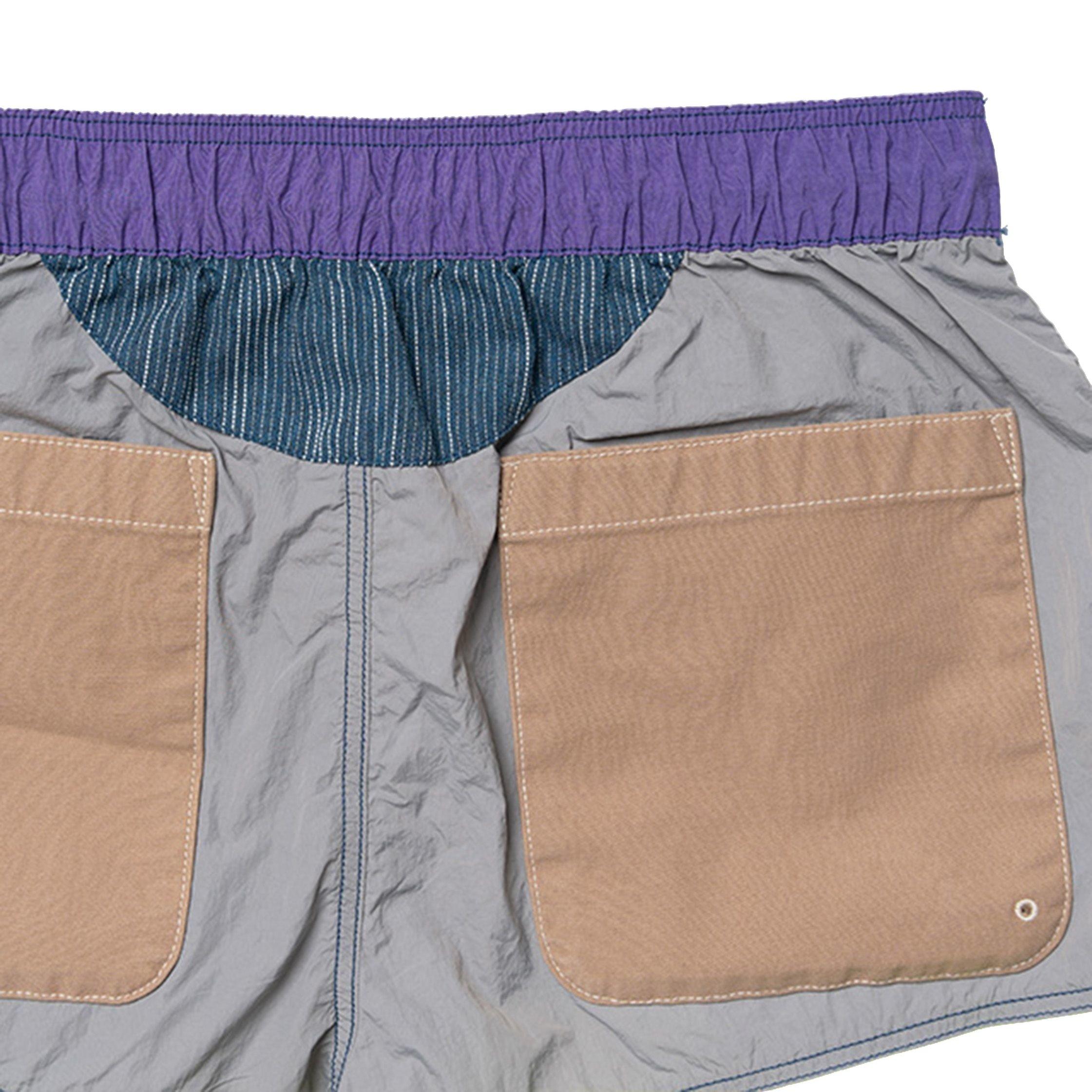 Alpha Style Men's Slade Multi Pocket Shorts - Grey - GREY Thumbnail View 13