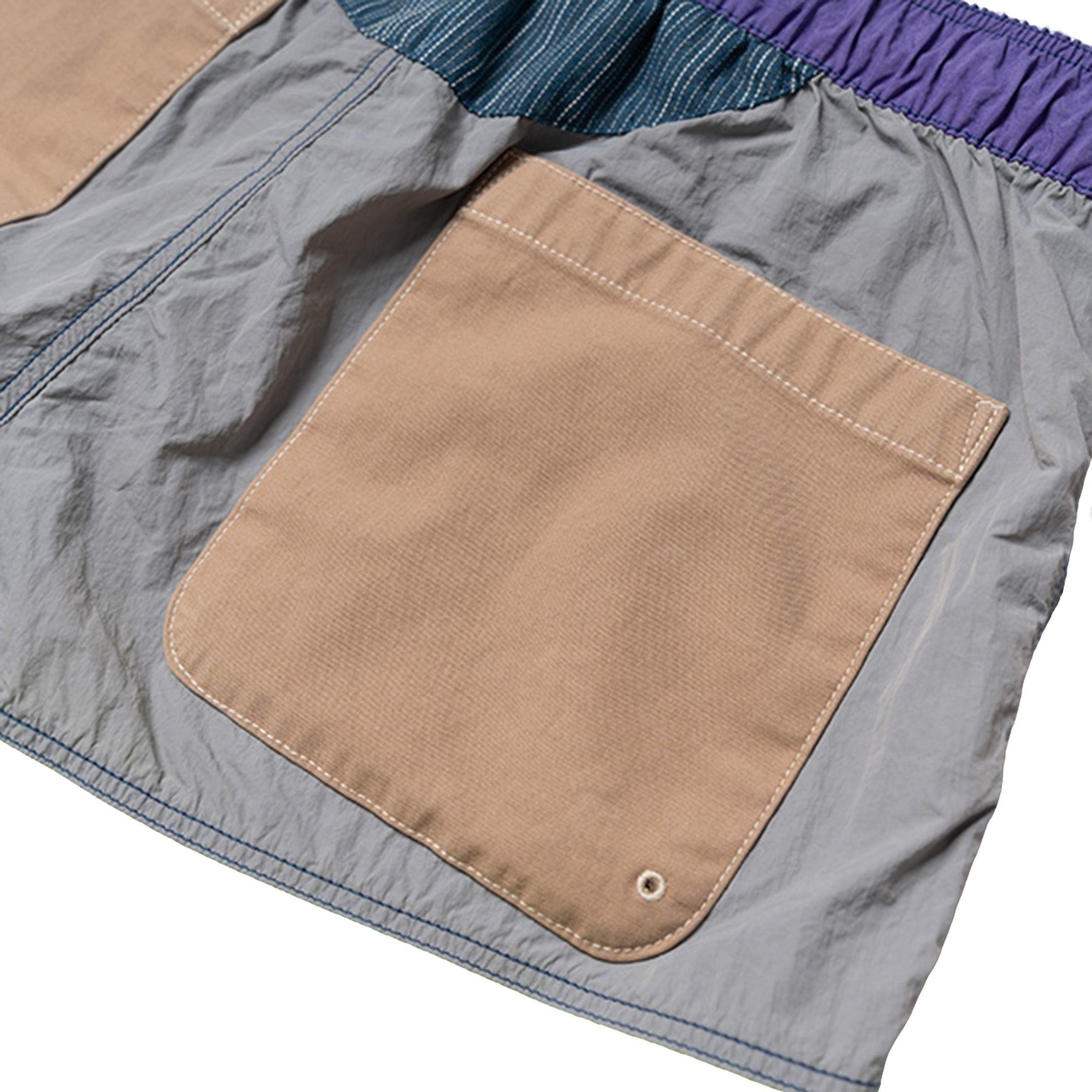 Alpha Style Men's Slade Multi Pocket Shorts - Grey - GREY Thumbnail View 14