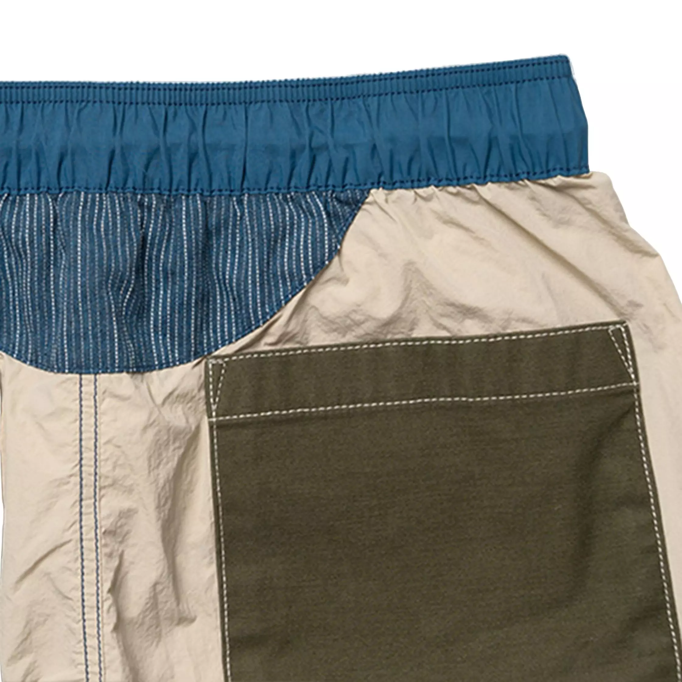 Alpha Style Men's Slade Multi Pocket Shorts - Khaki - KHAKI