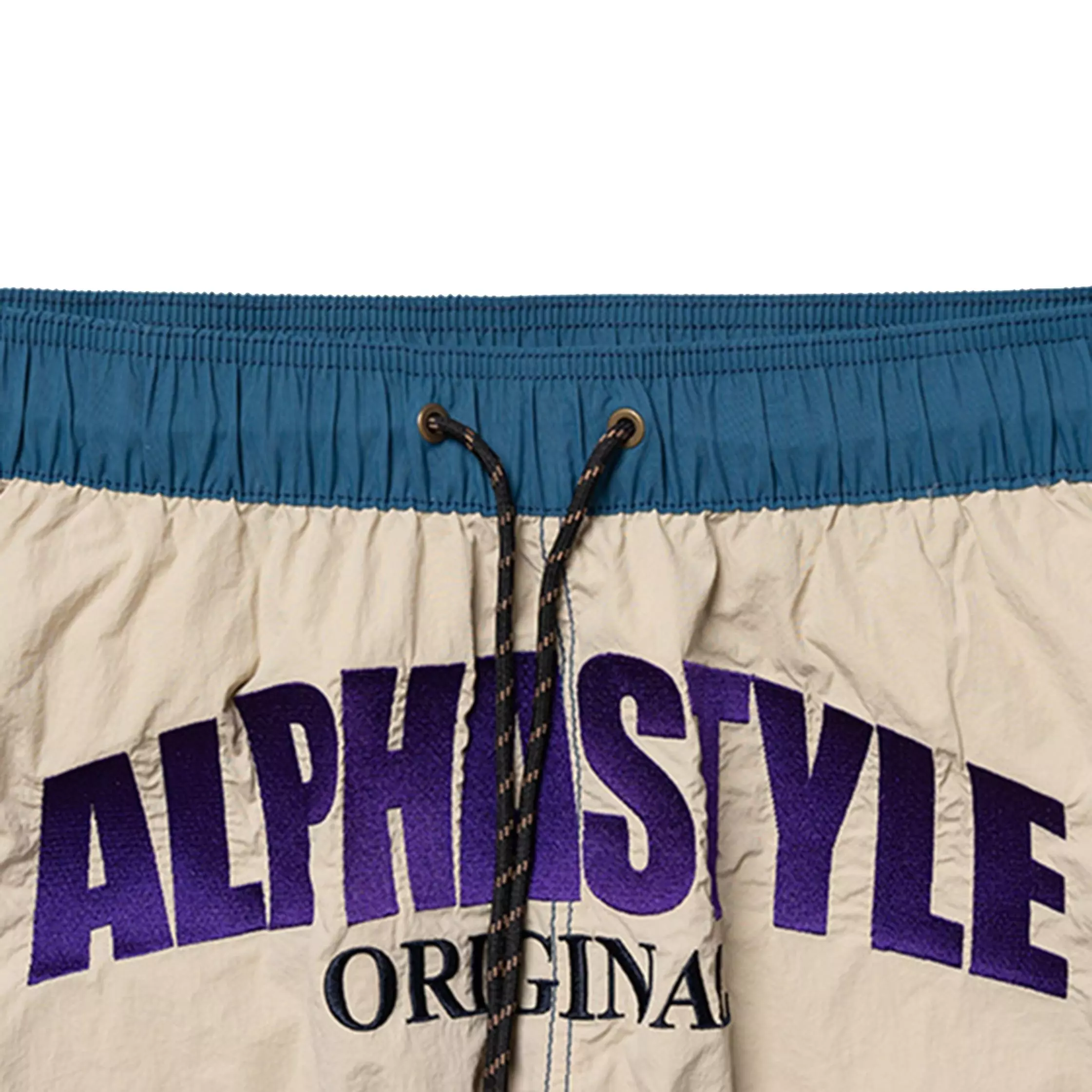 Alpha Style Men's Slade Multi Pocket Shorts - Khaki - KHAKI