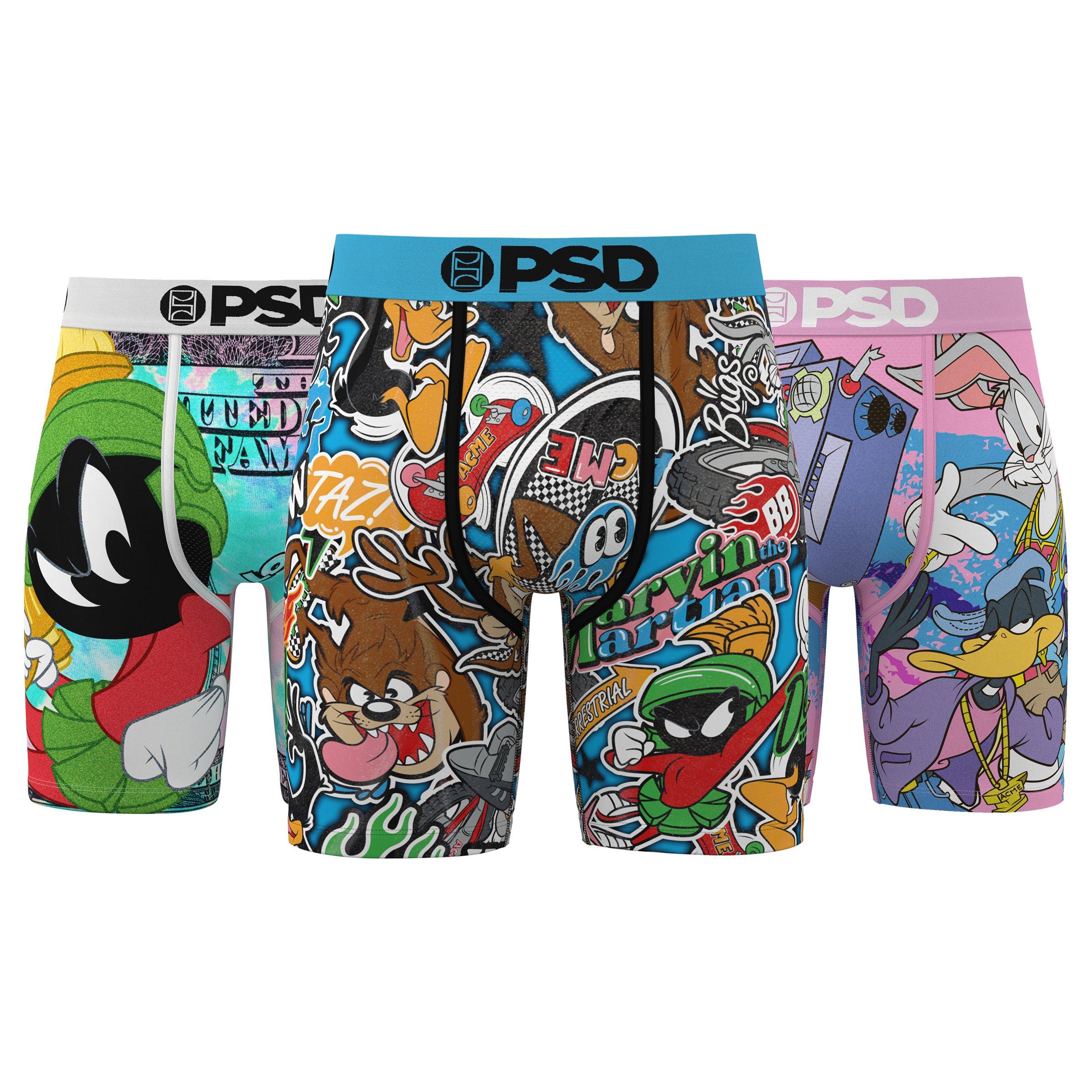 Men's Light Chaos 3-Pack Boxer Briefs - Mesh Pouch | Hibbett