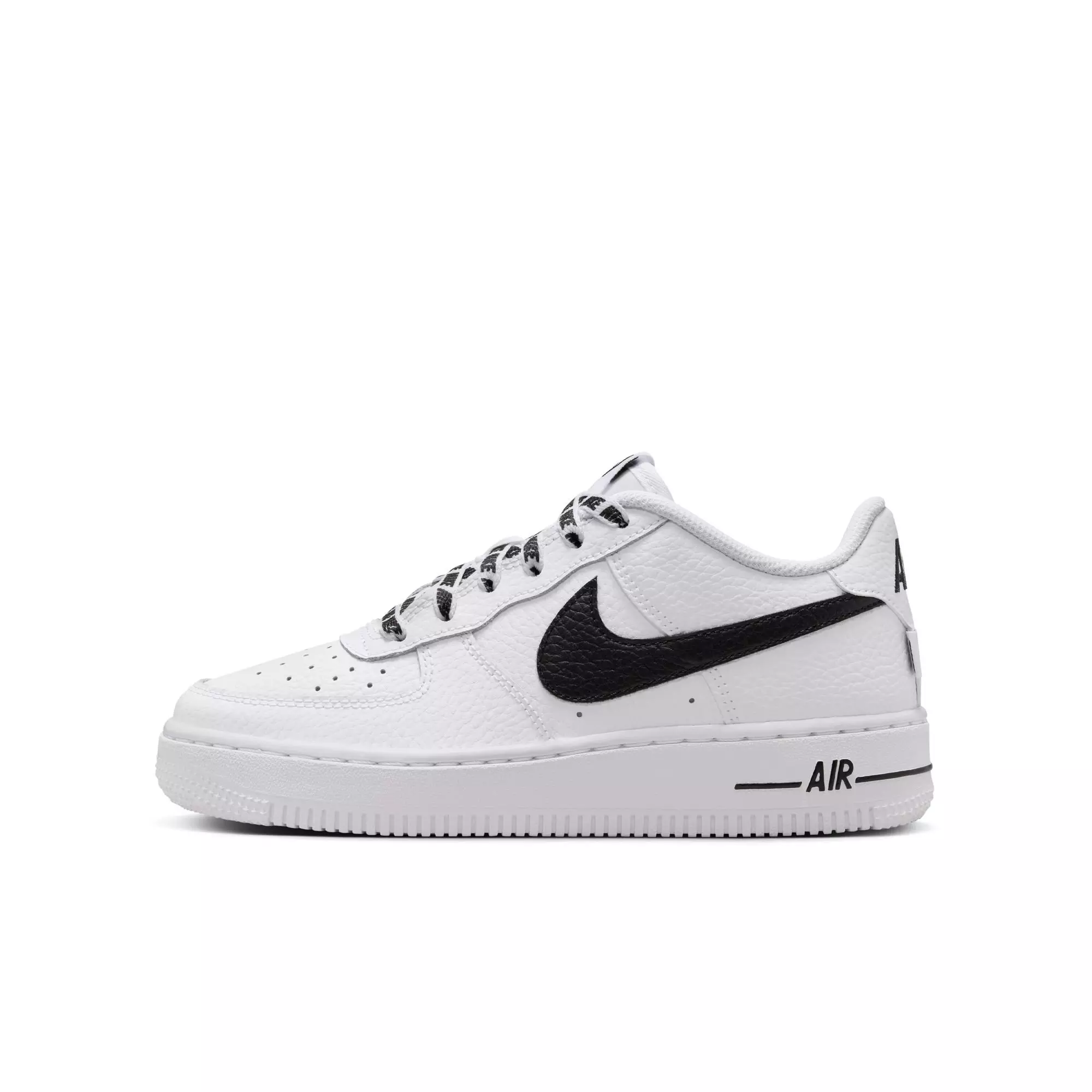 Nike Air Force 1 Low "White/Black/Black" Grade School Boys' Shoe - WHITE/BLACK/BLACK