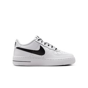 Nike Air Force 1 Low "White/Black" Grade School Boys' Shoe