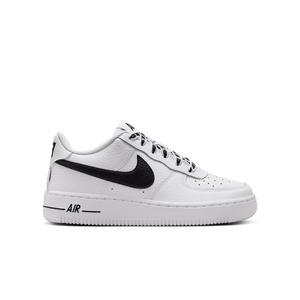 Nike Air Force 1 Low "White/Black" Grade School Boys' Shoe