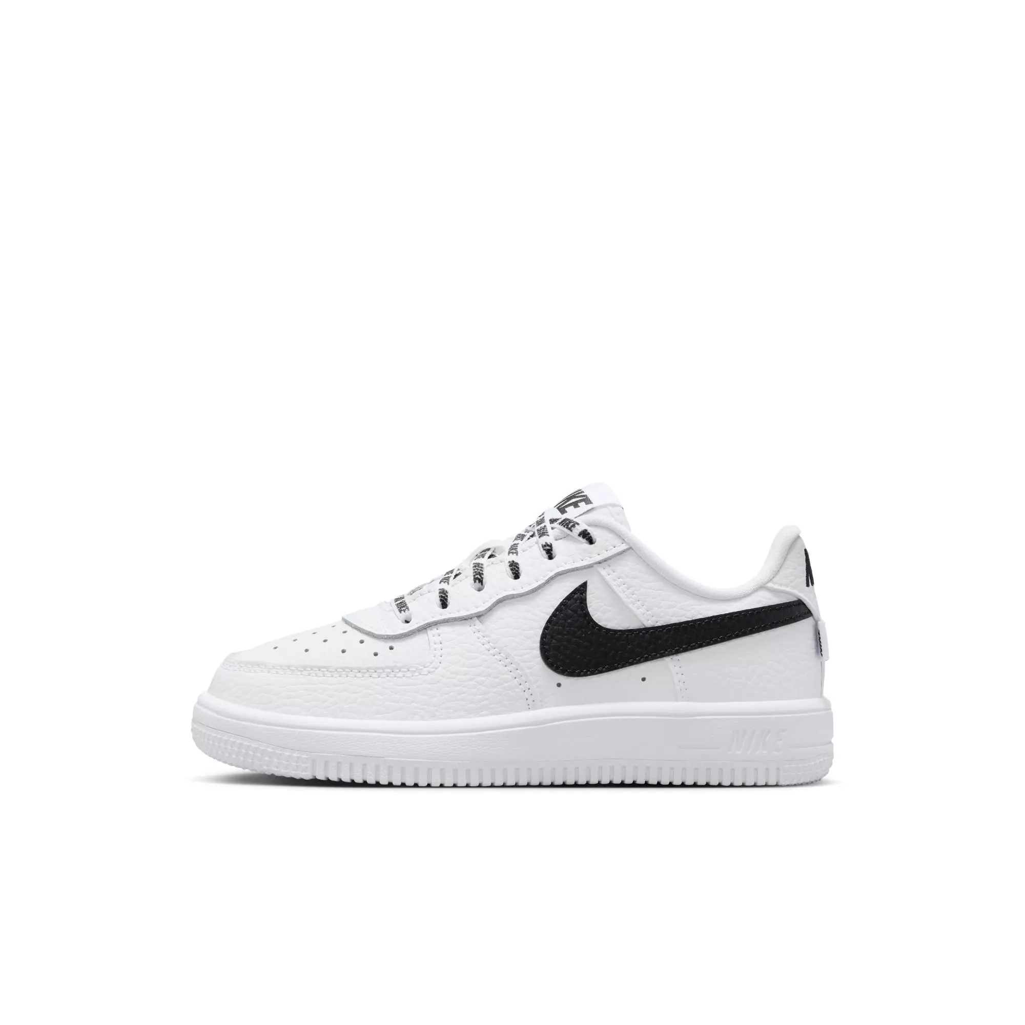 Nike Air Force 1 Low "White/Black" Preschool Boys' Shoe - WHITE/BLACK