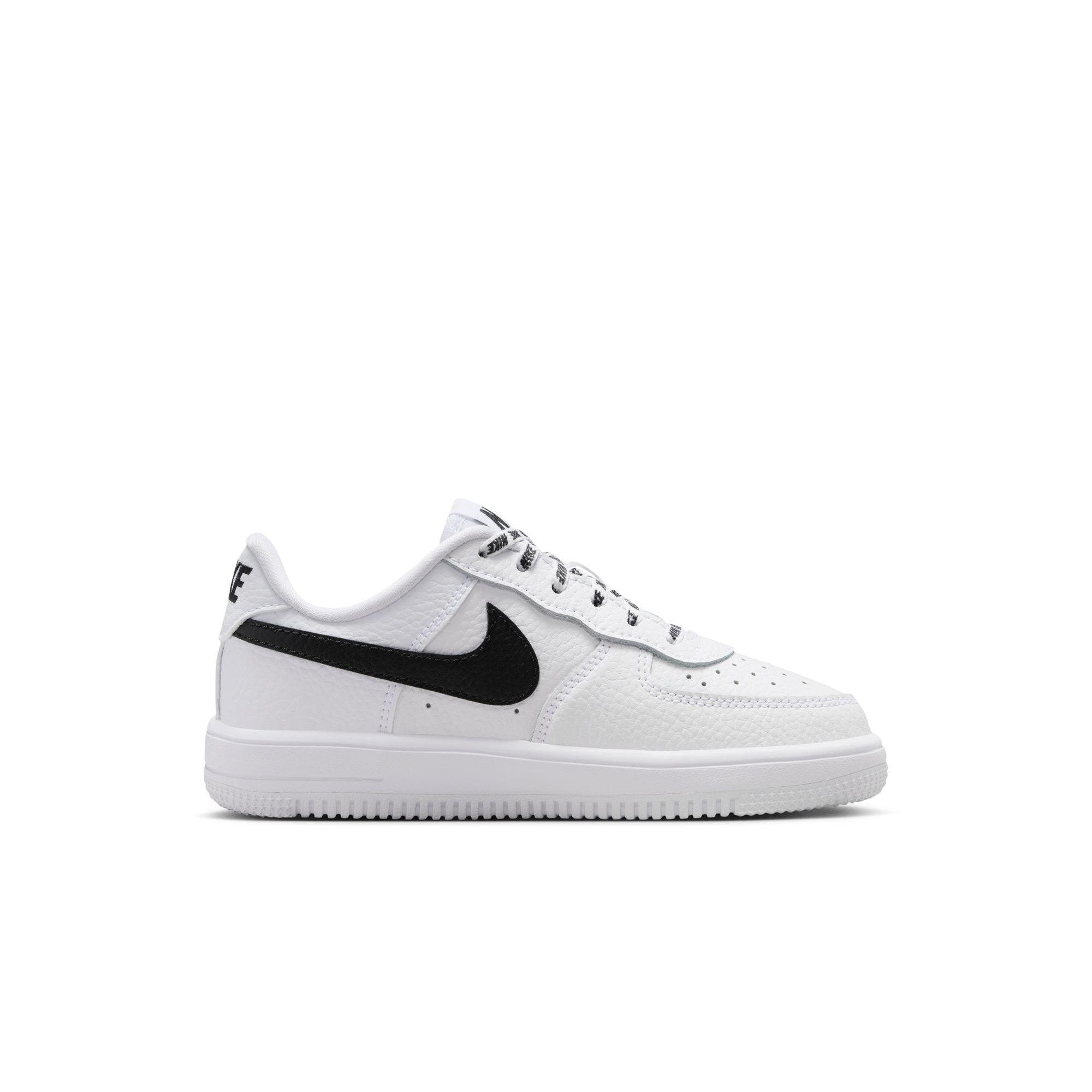 Nike Air Force 1 Low "White/Black" Preschool Boys' Shoe - WHITE/BLACK Thumbnail View 2