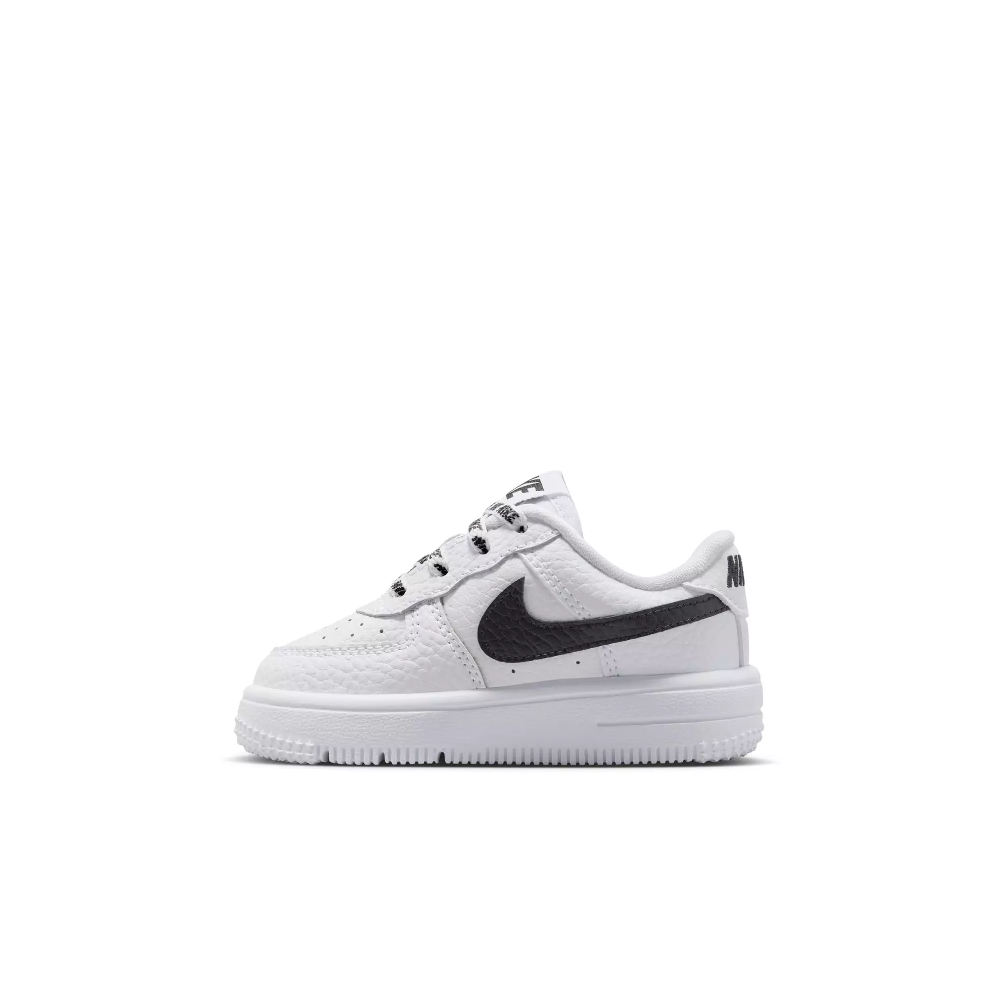 Nike Air Force 1 "White/Black" Toddler Boys' Shoe - WHITE/BLACK