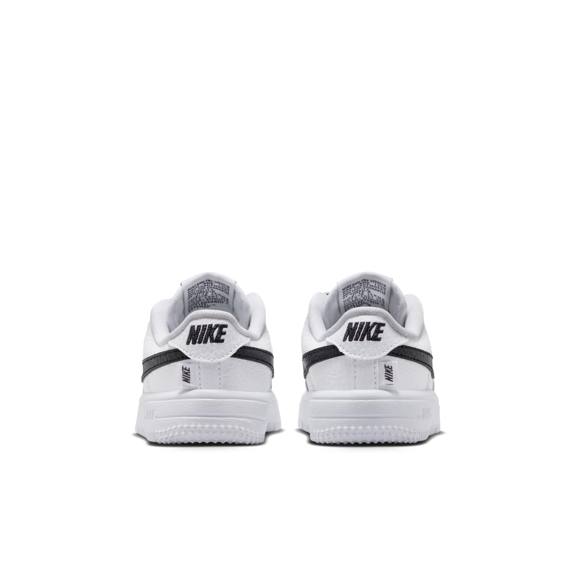 Nike Air Force 1 "White/Black" Toddler Boys' Shoe - WHITE/BLACK Thumbnail View 7