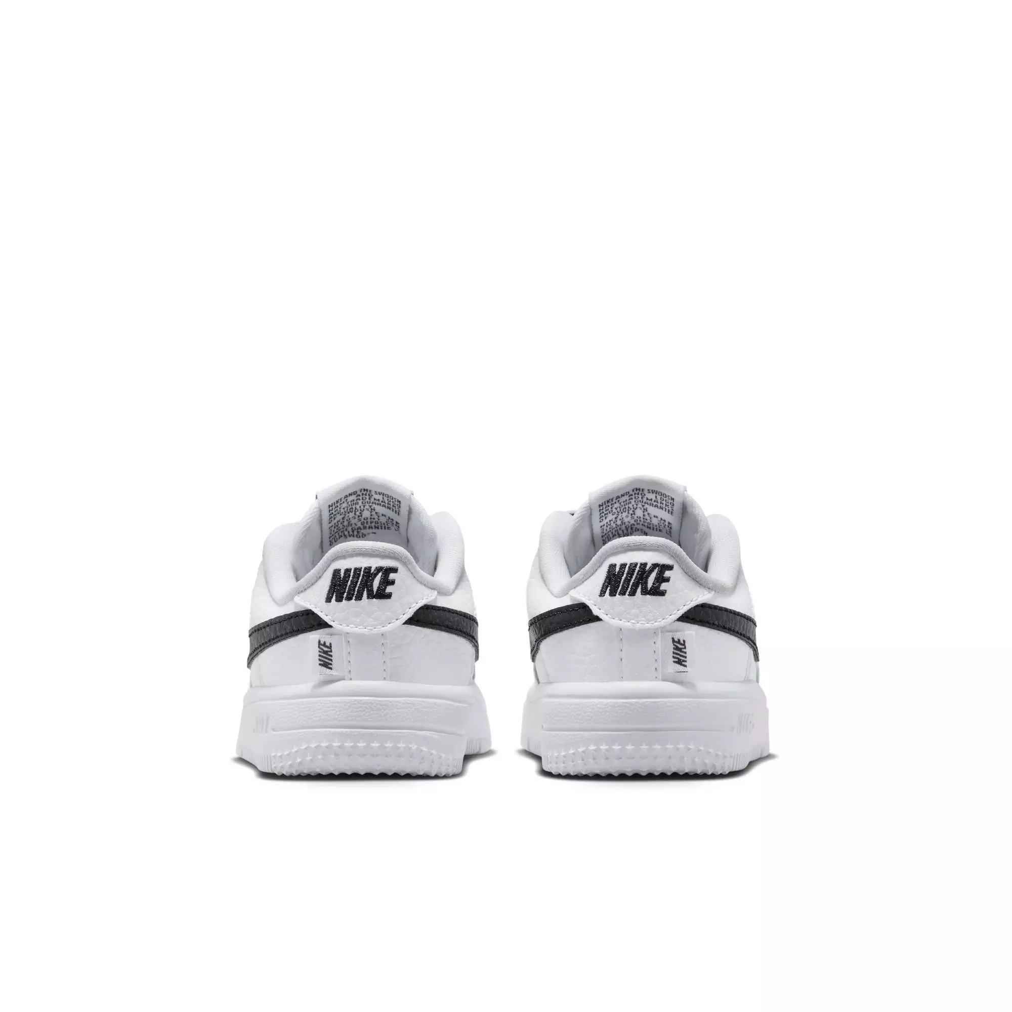 Nike Air Force 1 "White/Black" Toddler Boys' Shoe - WHITE/BLACK