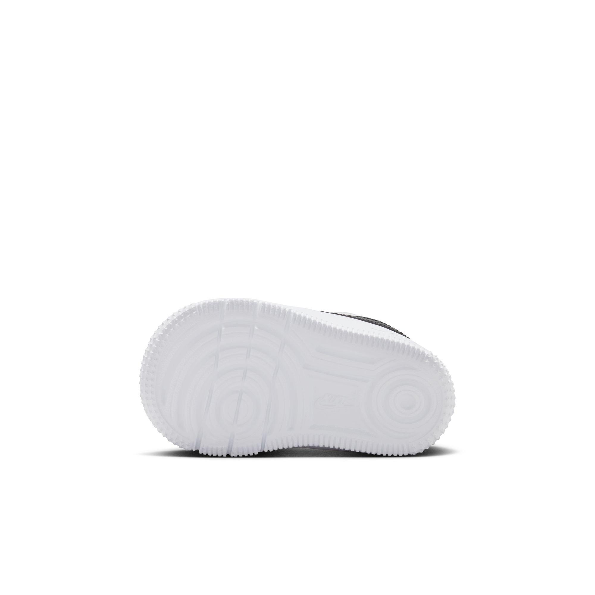 Nike Air Force 1 "White/Black" Toddler Boys' Shoe - WHITE/BLACK Thumbnail View 8