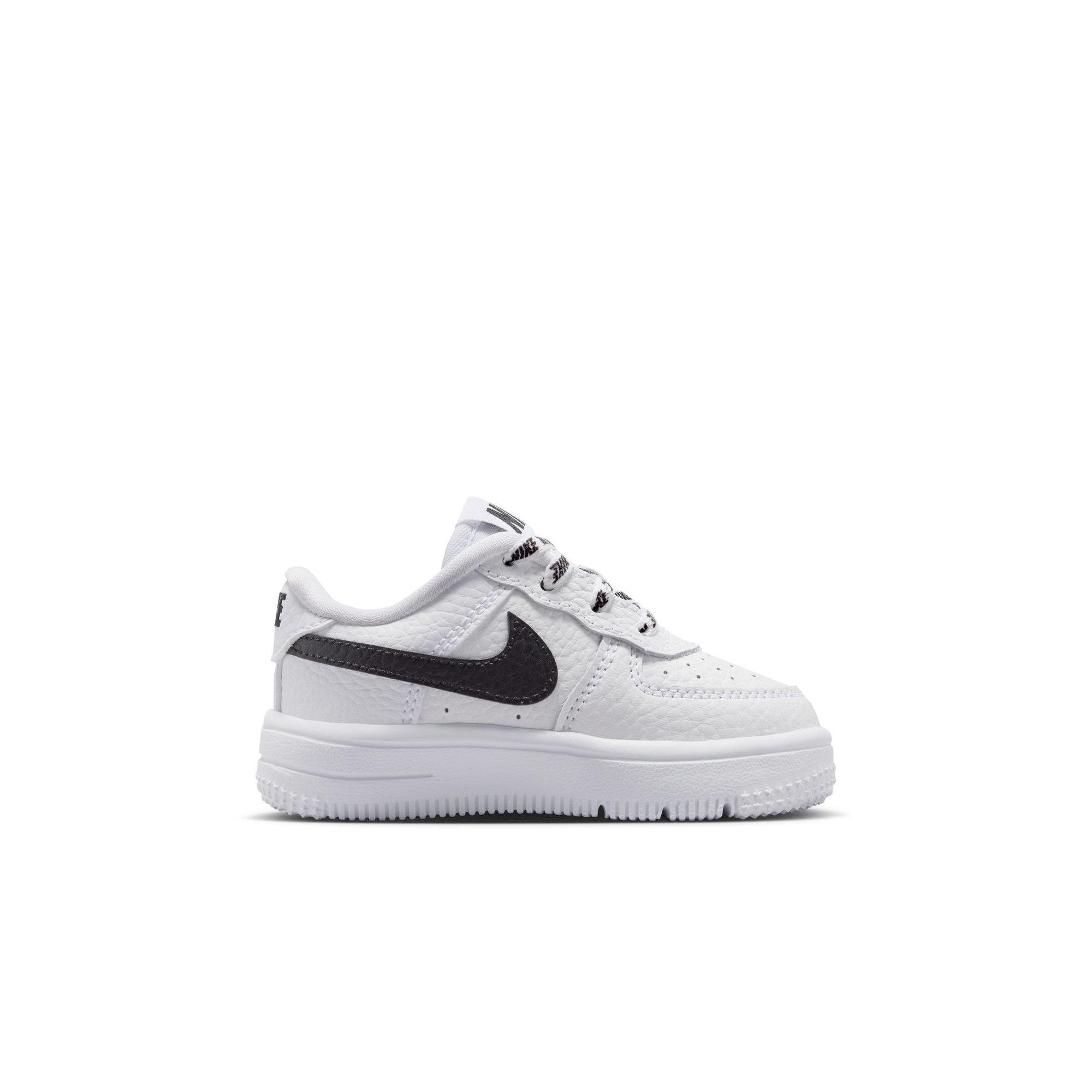 Nike Air Force 1 "White/Black" Toddler Boys' Shoe - WHITE/BLACK Thumbnail View 2