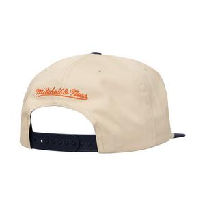 Mitchell & Ness Houston Astros Cityscape Snapback Hat-Cream