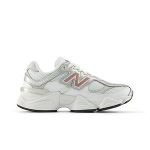 New Balance 9060 "Silver/Pink" Grade School Girls' Shoe