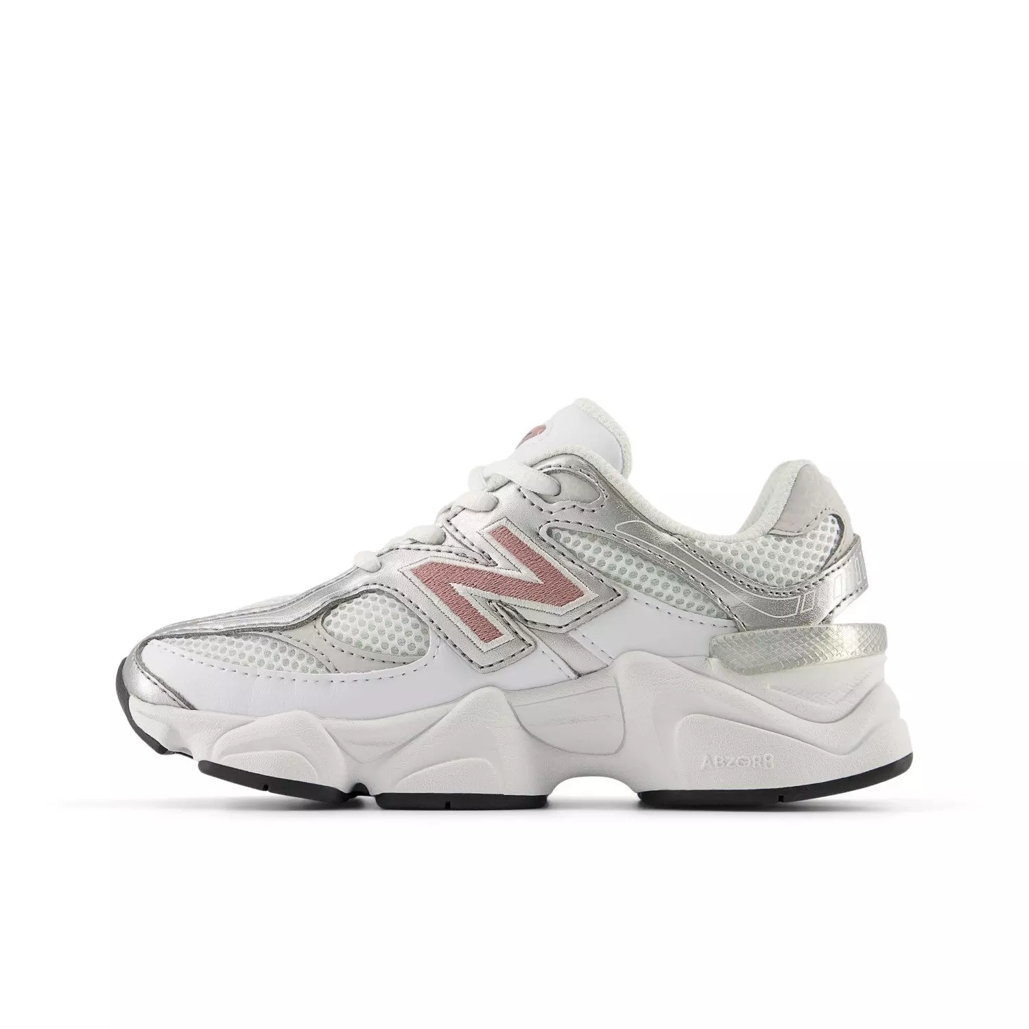 New Balance 9060 "Silver/Pink" Preschool Girls' Shoe - SILVER/PINK