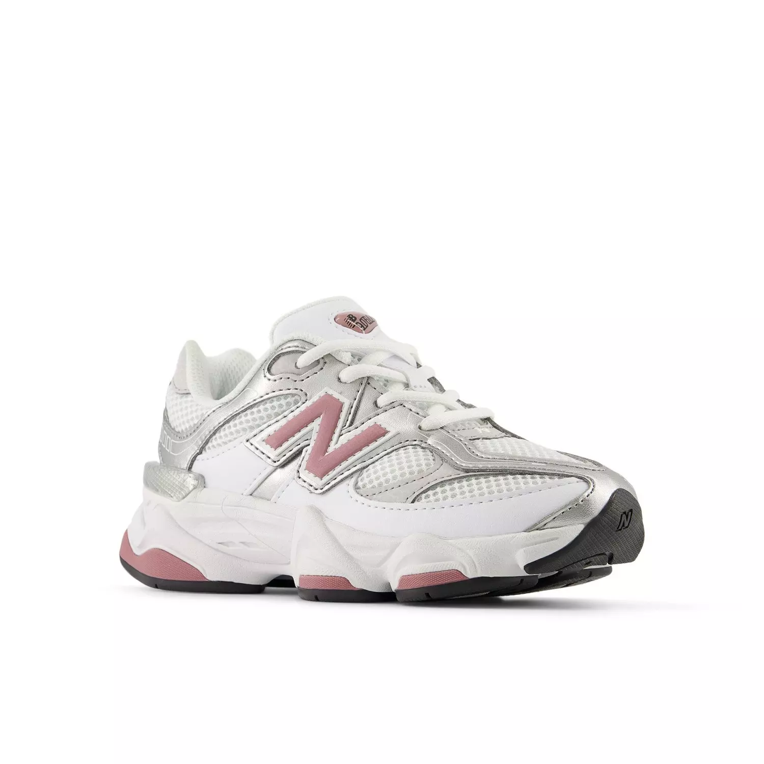 New Balance 9060 "Silver/Pink" Preschool Girls' Shoe - SILVER/PINK