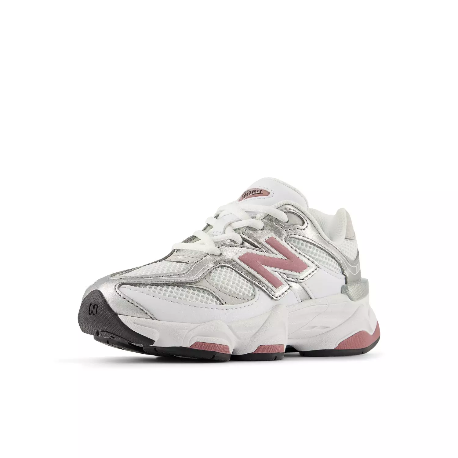 New Balance 9060 "Silver/Pink" Preschool Girls' Shoe - SILVER/PINK