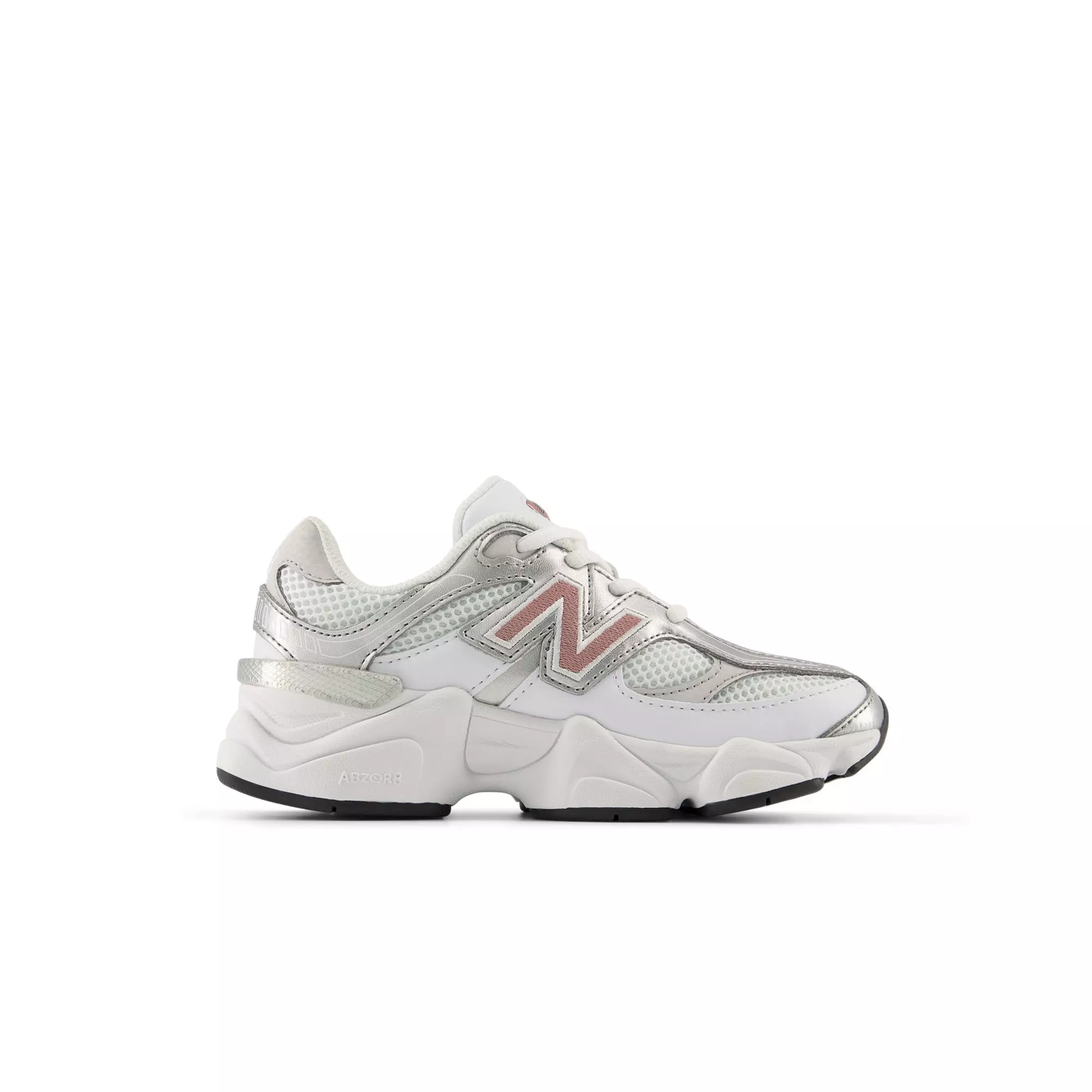 New Balance 9060 "Silver/Pink" Preschool Girls' Shoe - SILVER/PINK