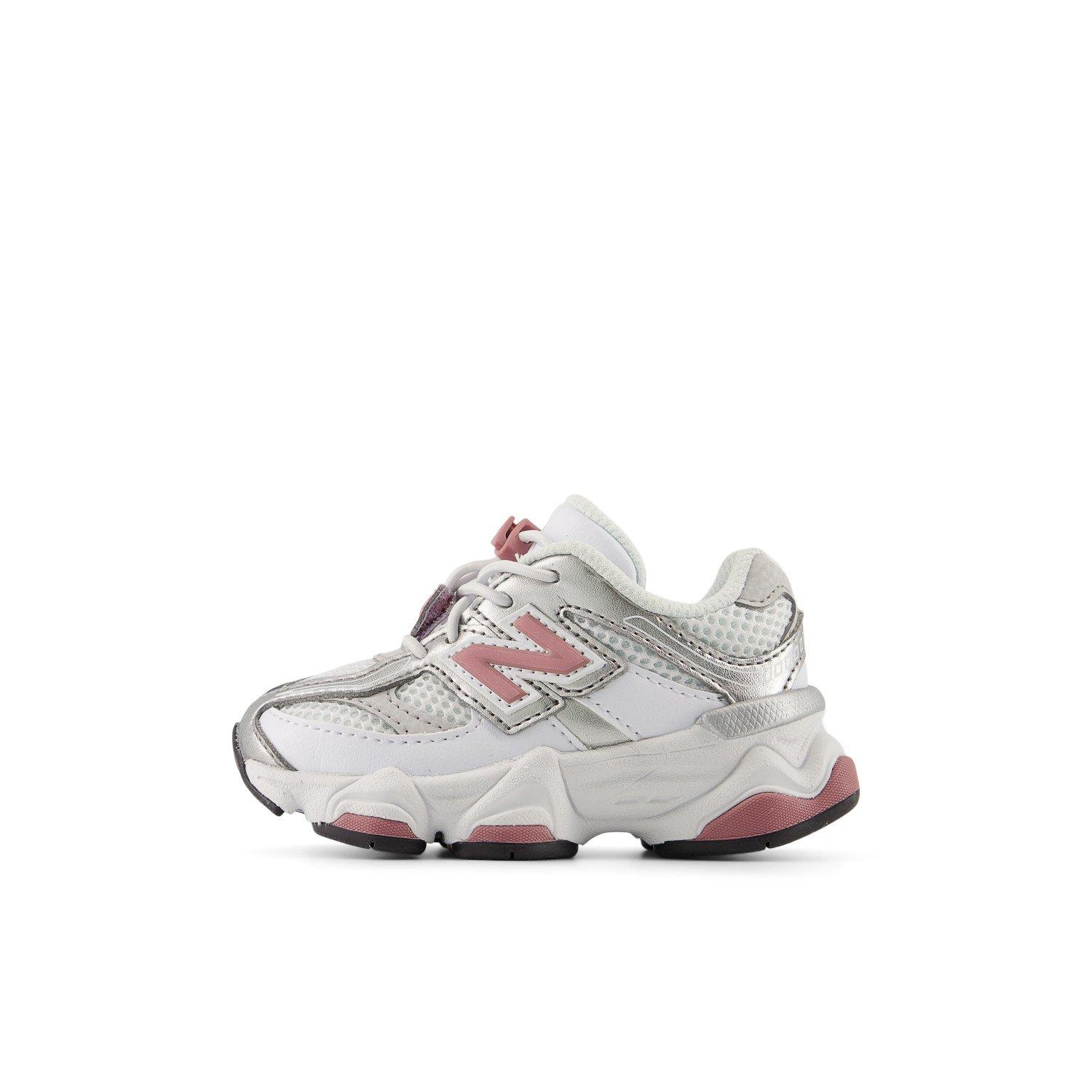 New Balance 9060 "Silver/Pink" Toddler Girls' Shoe