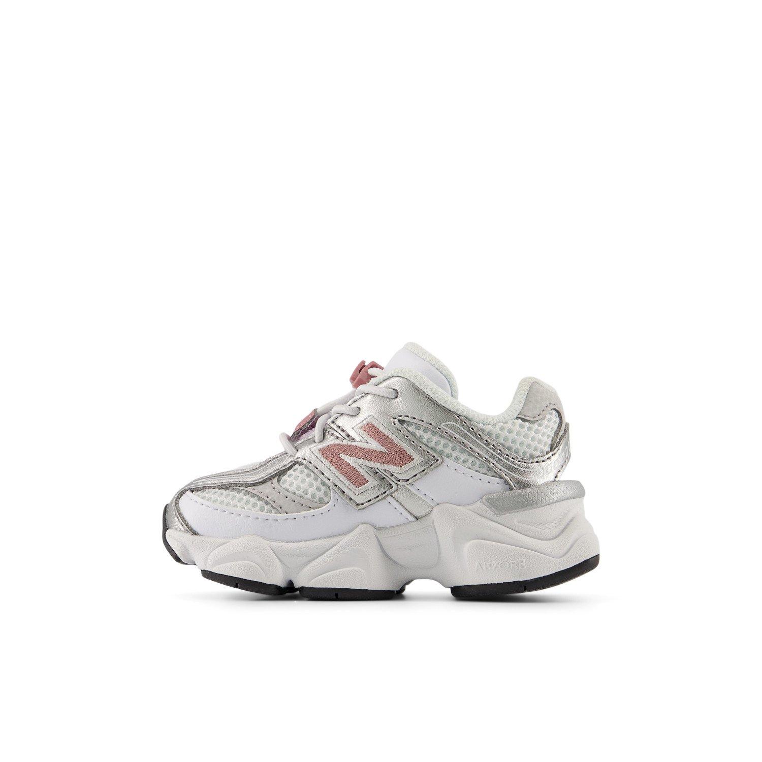 New Balance 9060 "Silver/Pink" Toddler Girls' Shoe