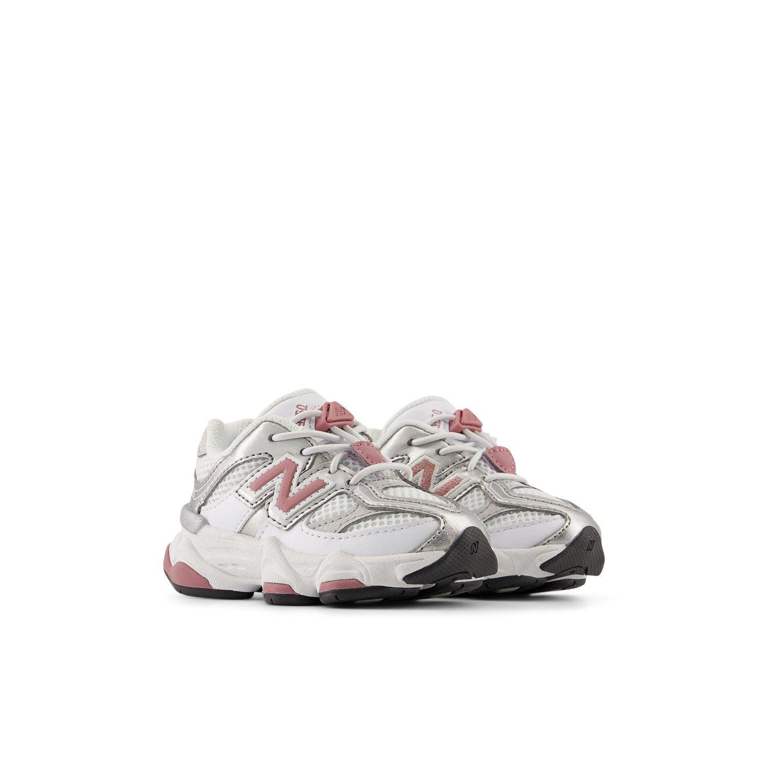 New Balance 9060 "Silver/Pink" Toddler Girls' Shoe
