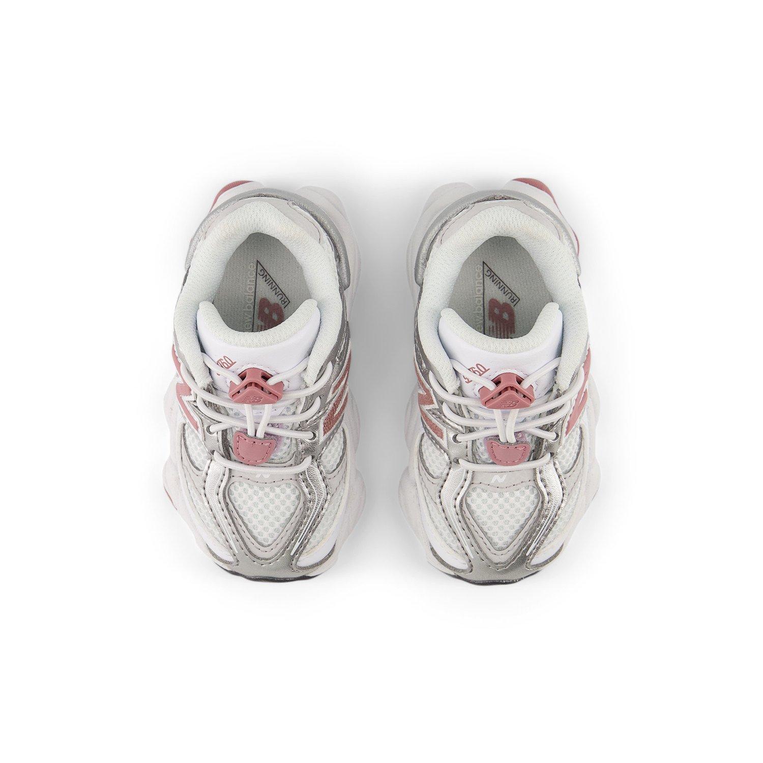 New Balance 9060 "Silver/Pink" Toddler Girls' Shoe
