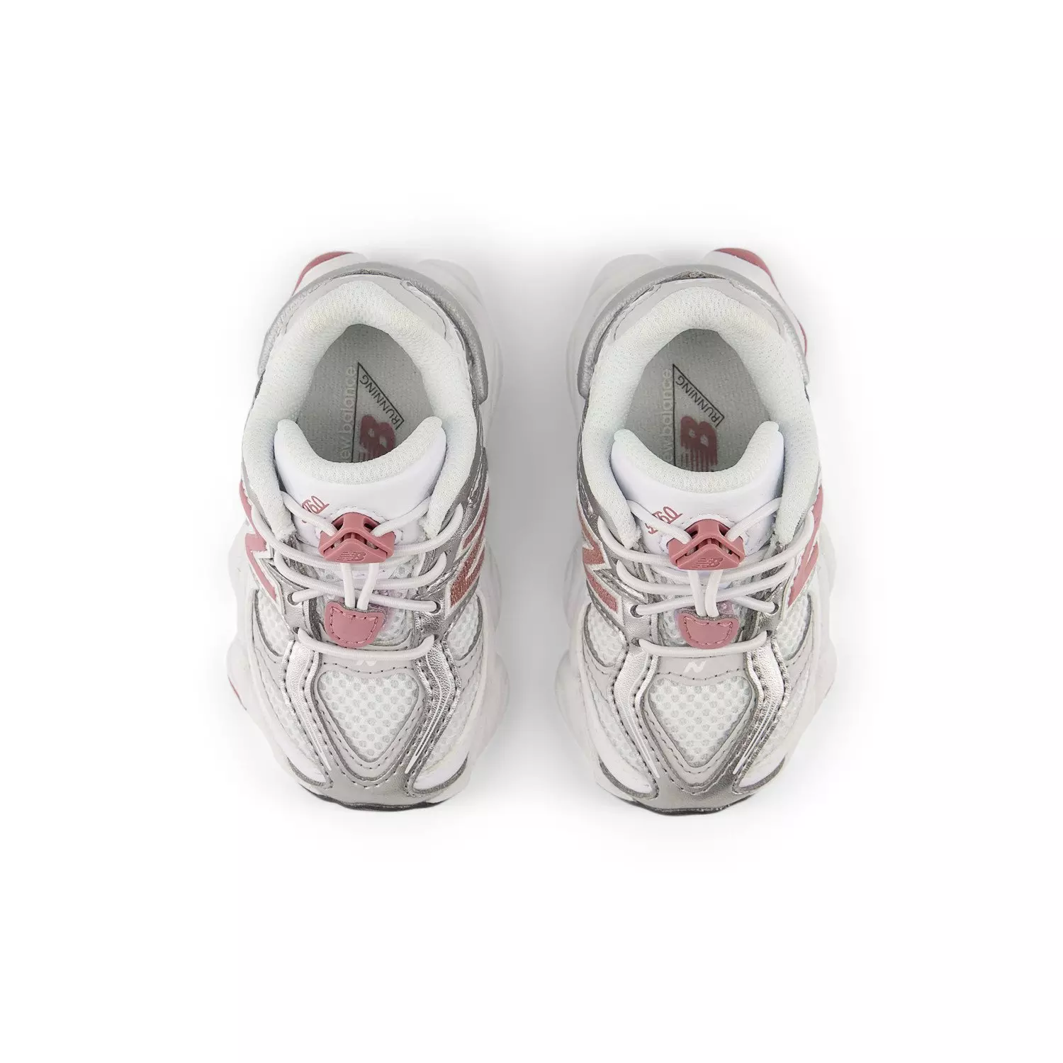 New Balance 9060 "Silver/Pink" Toddler Girls' Shoe - SILVER/PINK