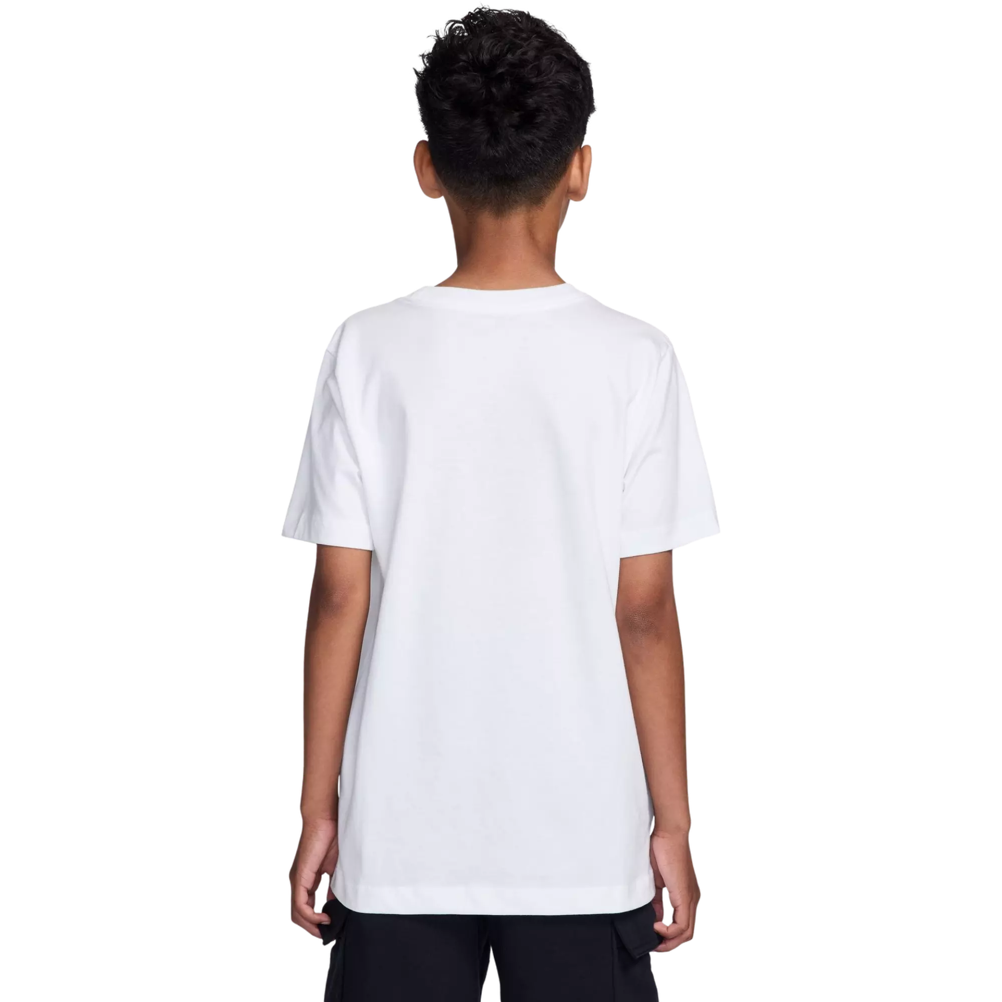 Nike Big Boys' Sportswear Rise and Shine Tee - WHITE