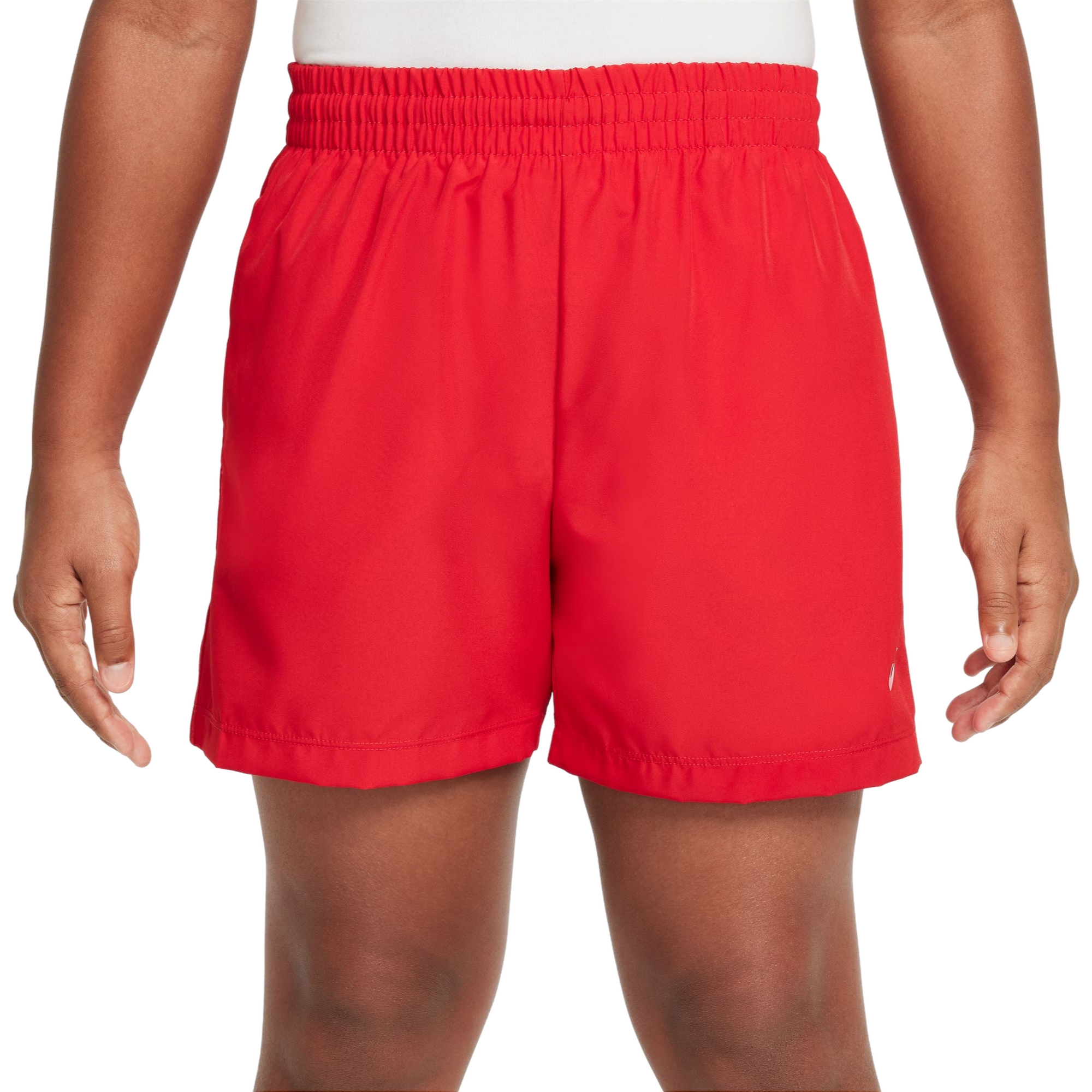 Nike Multi Dri-FIT 4" Woven Big Boys' Red Shorts