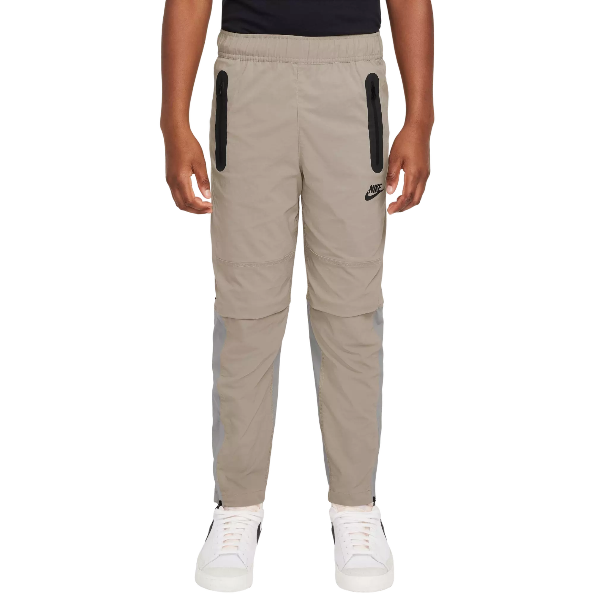 Nike Big Boys' Tech Woven Pants - CREAM