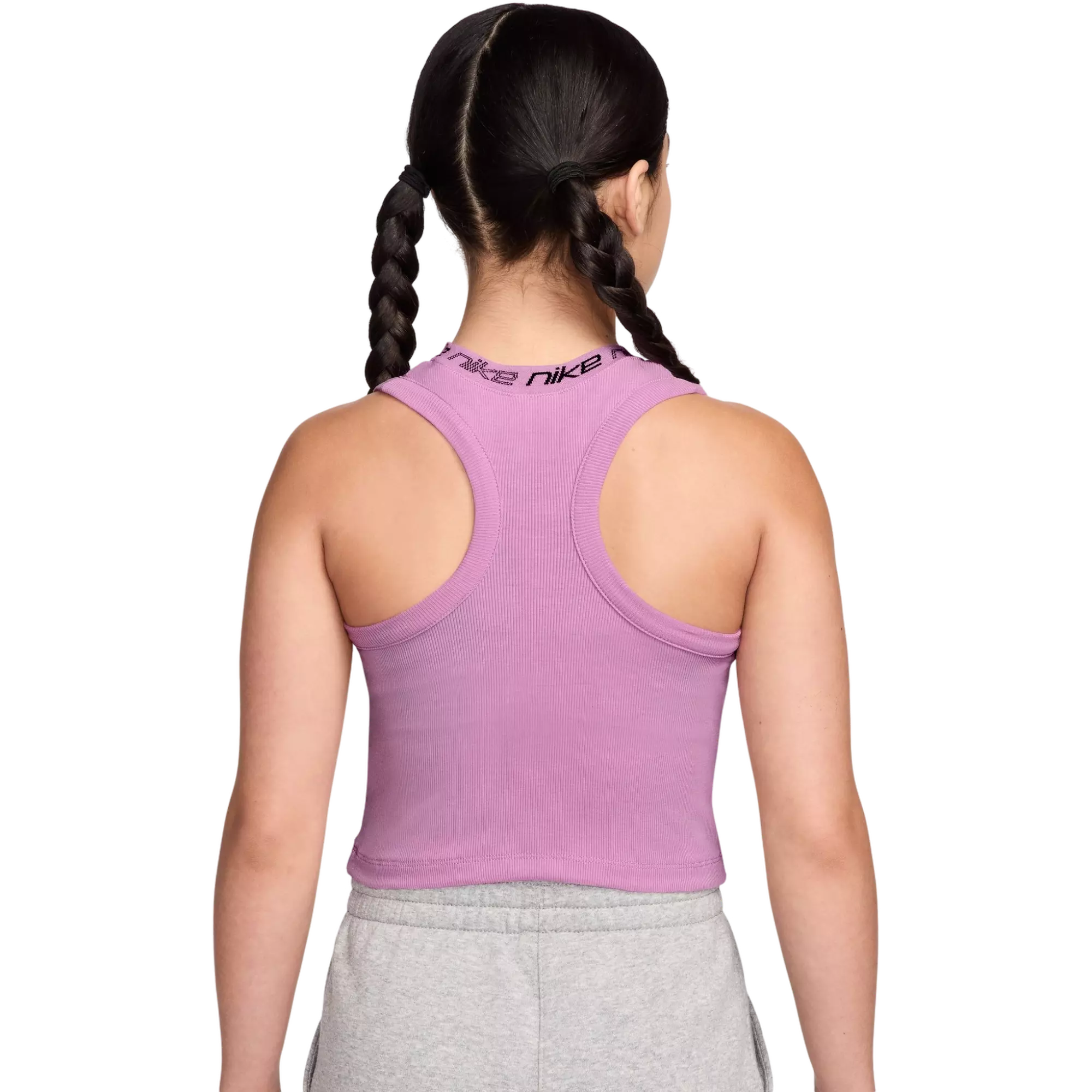 Nike Big Girls' Sportswear Dri-FIT Tank Top - MAGENTA