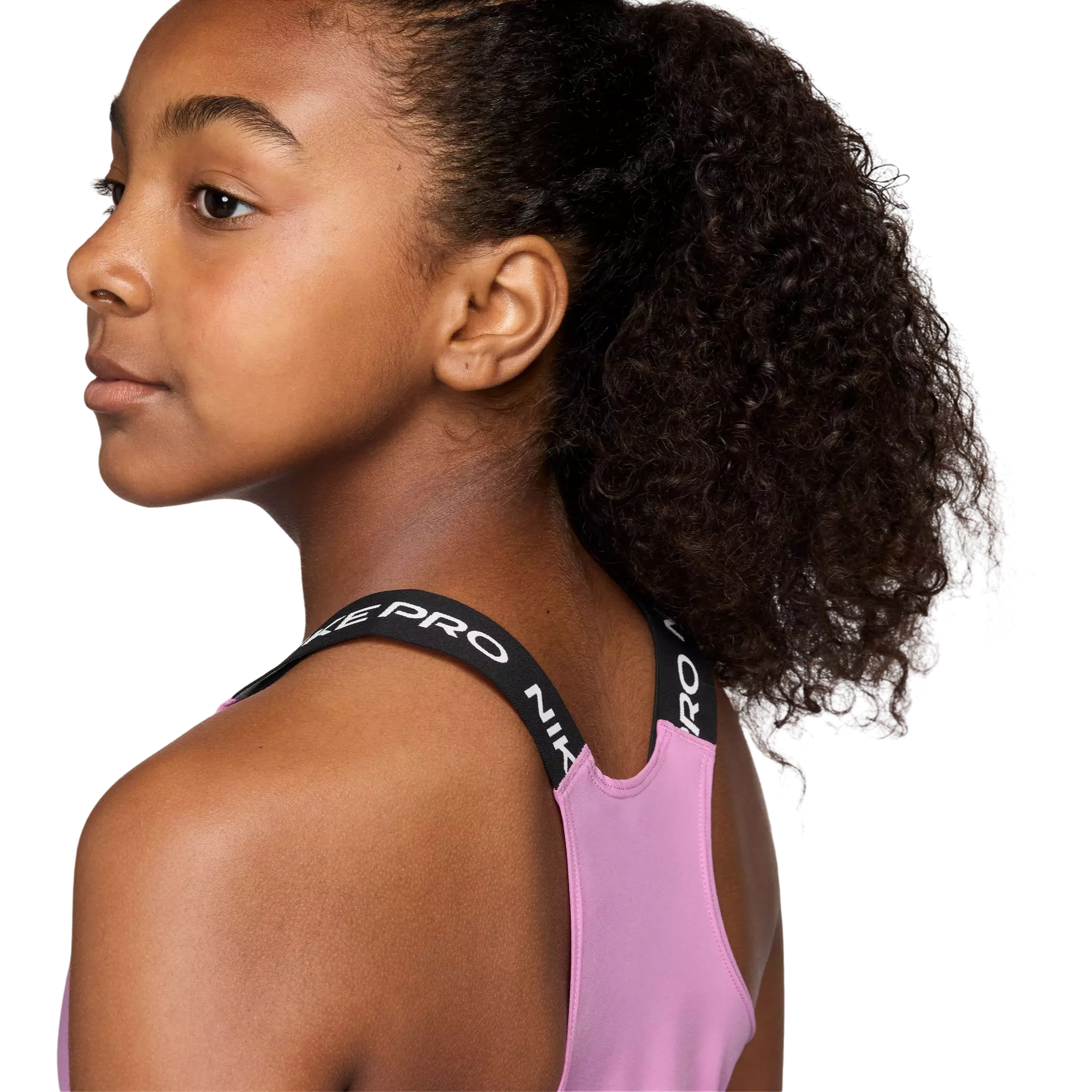Nike Big Girls' Pro Dri-FIT Tank Top - MAGENTA