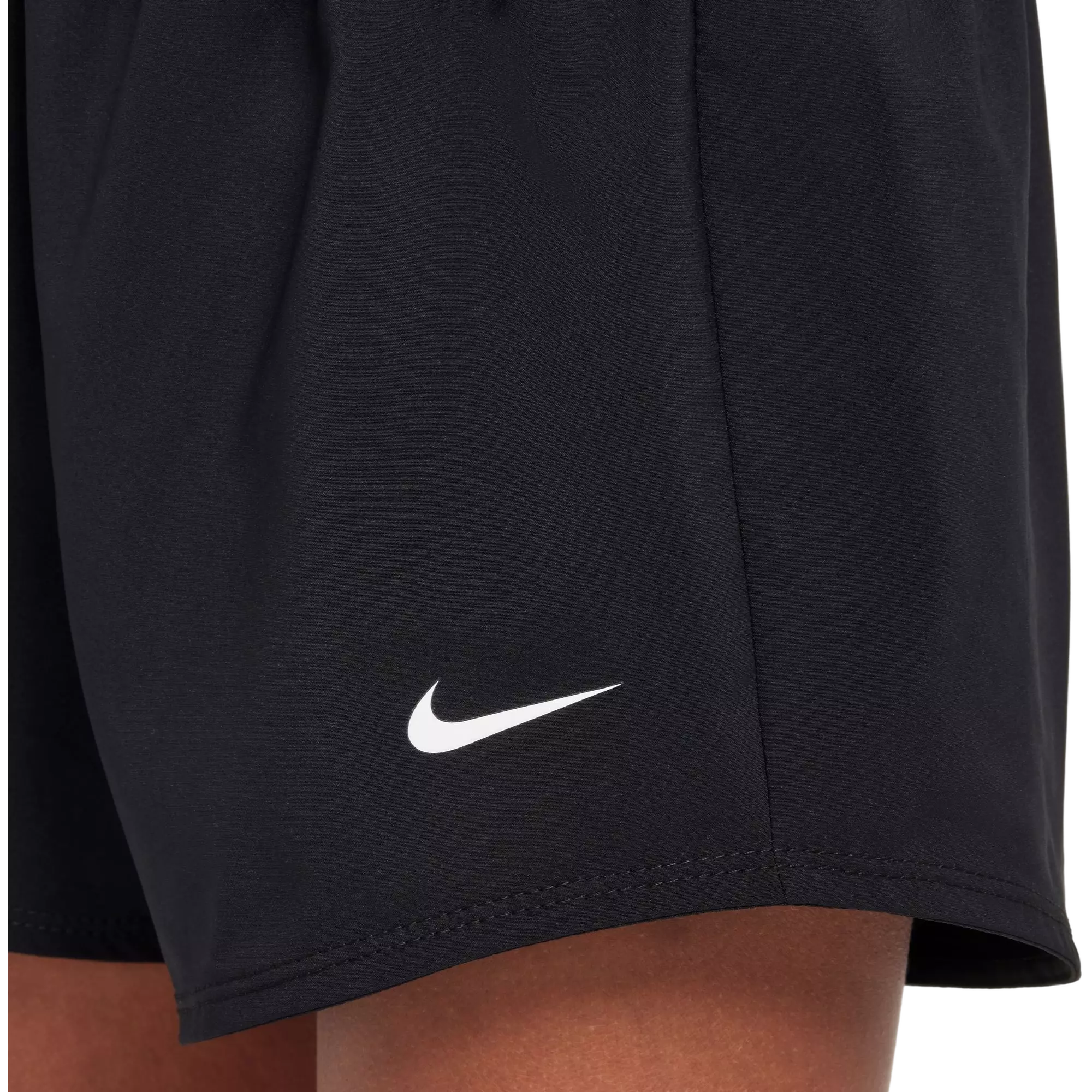 Nike Big Girls' One Dri-FIT 3" 2-in-1 Shorts - BLACK