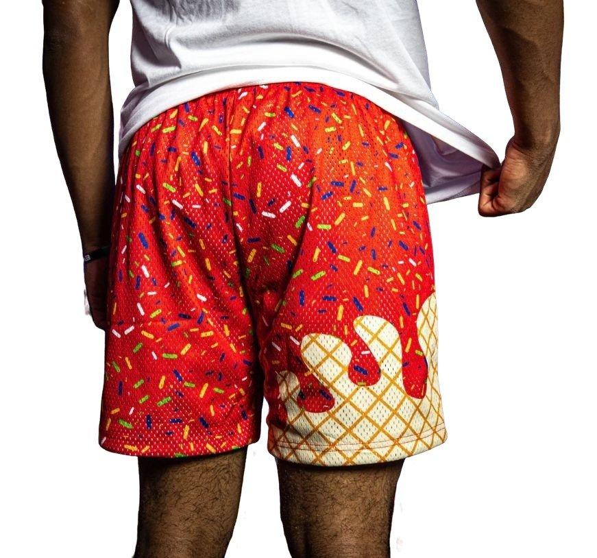 Baseball Lifestyle 101 Cherry Ice Cream Big Boys' Shorts