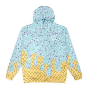 Baseball Lifestyle 101 Big Boys' Blue Ice Cream Hoodie