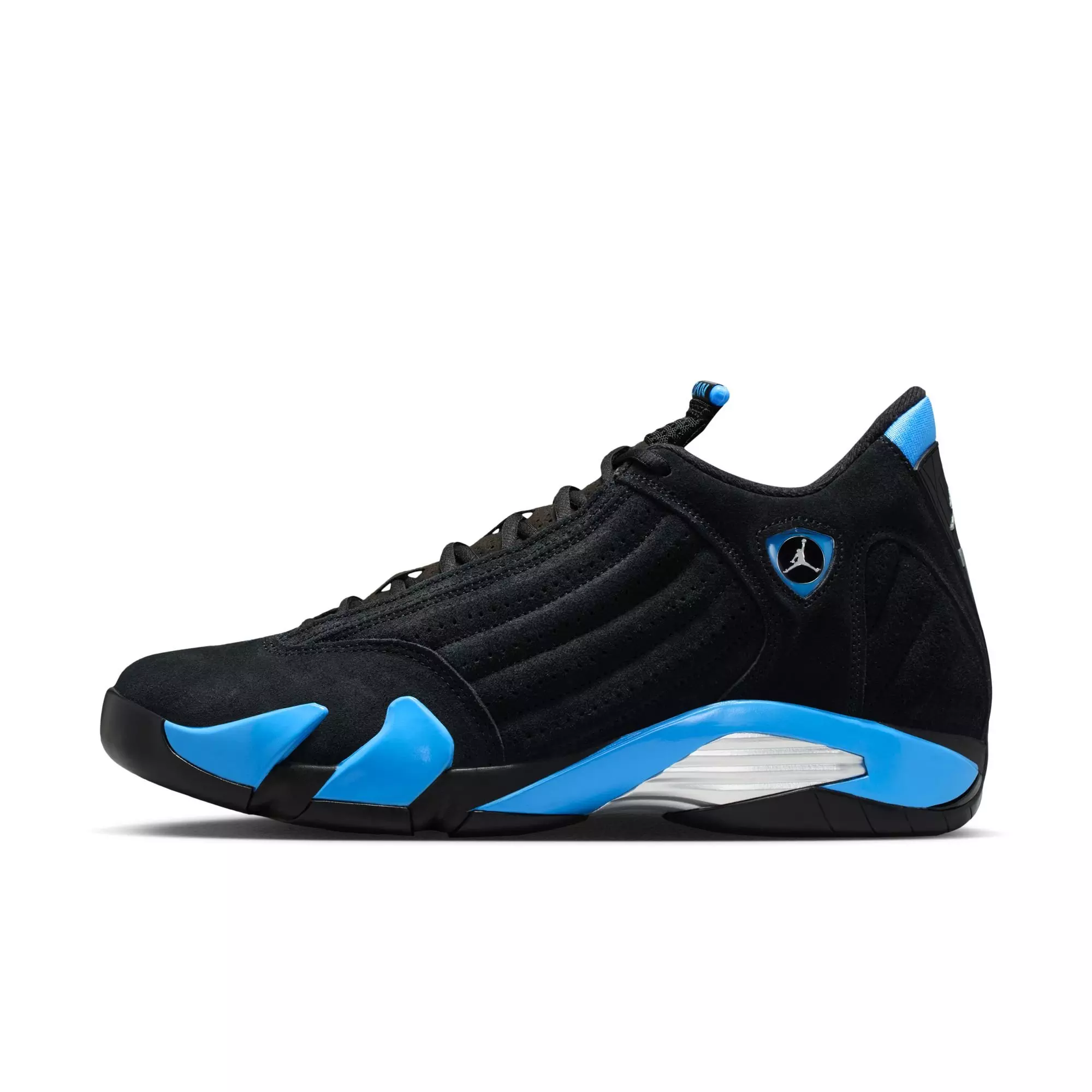 Jordan 14 Retro "University Blue" Men's Shoe - BLACK/WHITE/UNIVERSITY BLUE