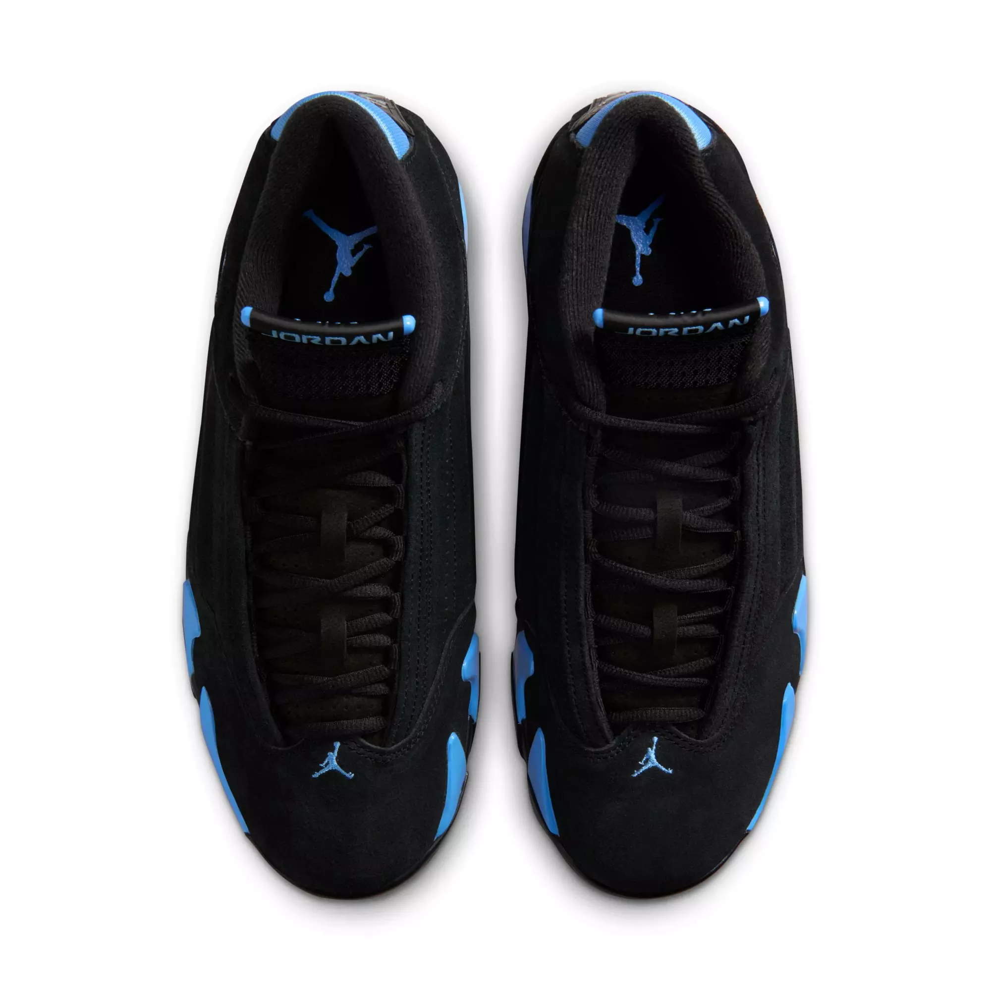 Jordan 14 Retro "University Blue" Men's Shoe - BLACK/WHITE/UNIVERSITY BLUE