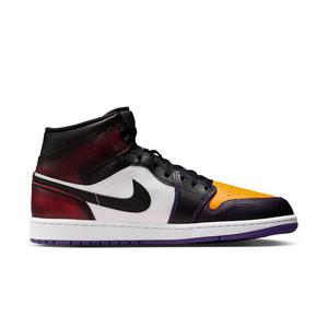 Jordan 1 Mid SE "True Red/Black/White/Court Purple" Men's Shoe