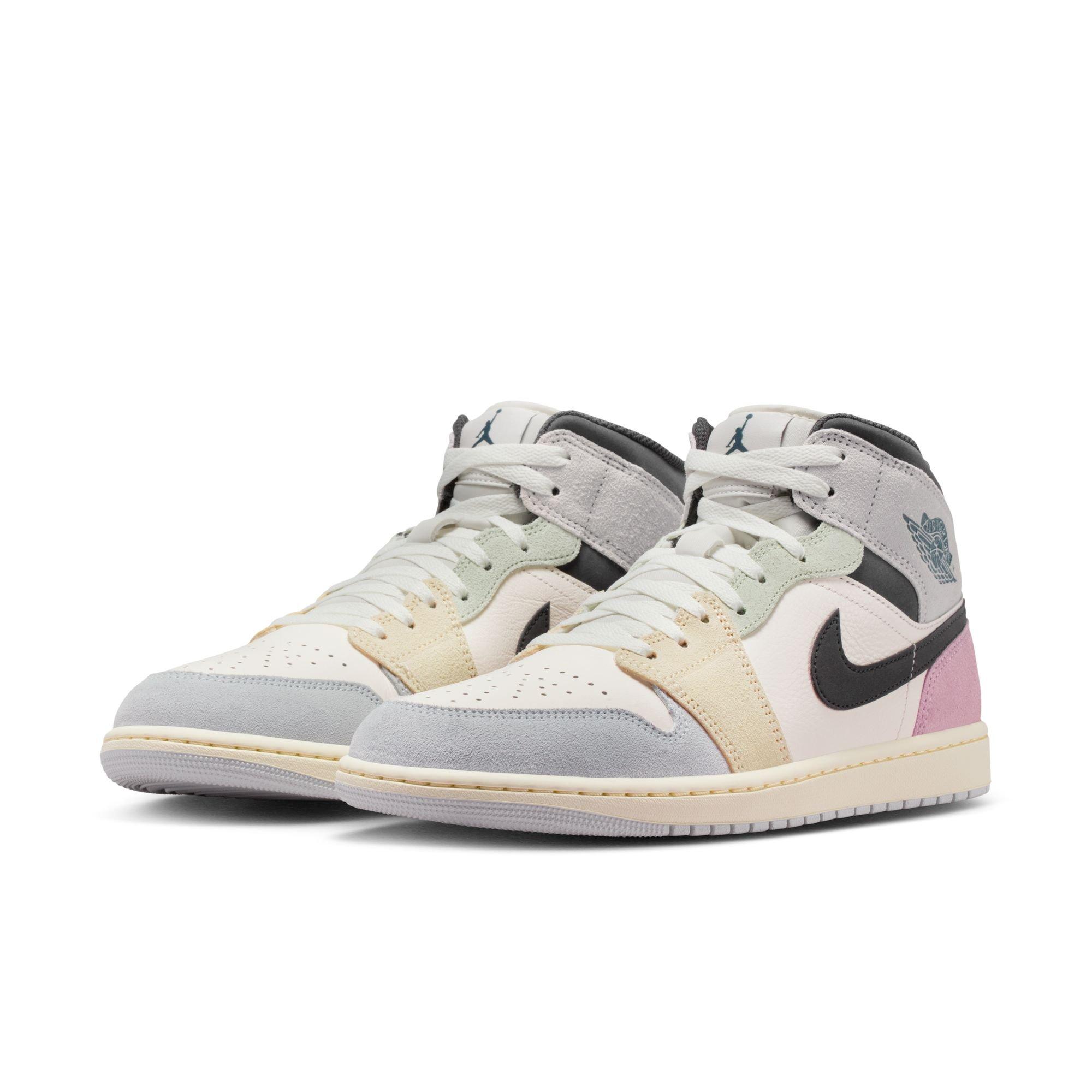 Jordan 1 Mid SE "Sail/Iced Jade/Anthracite/Jade Aura" Men's Shoe - MULTI-COLOR Thumbnail View 5