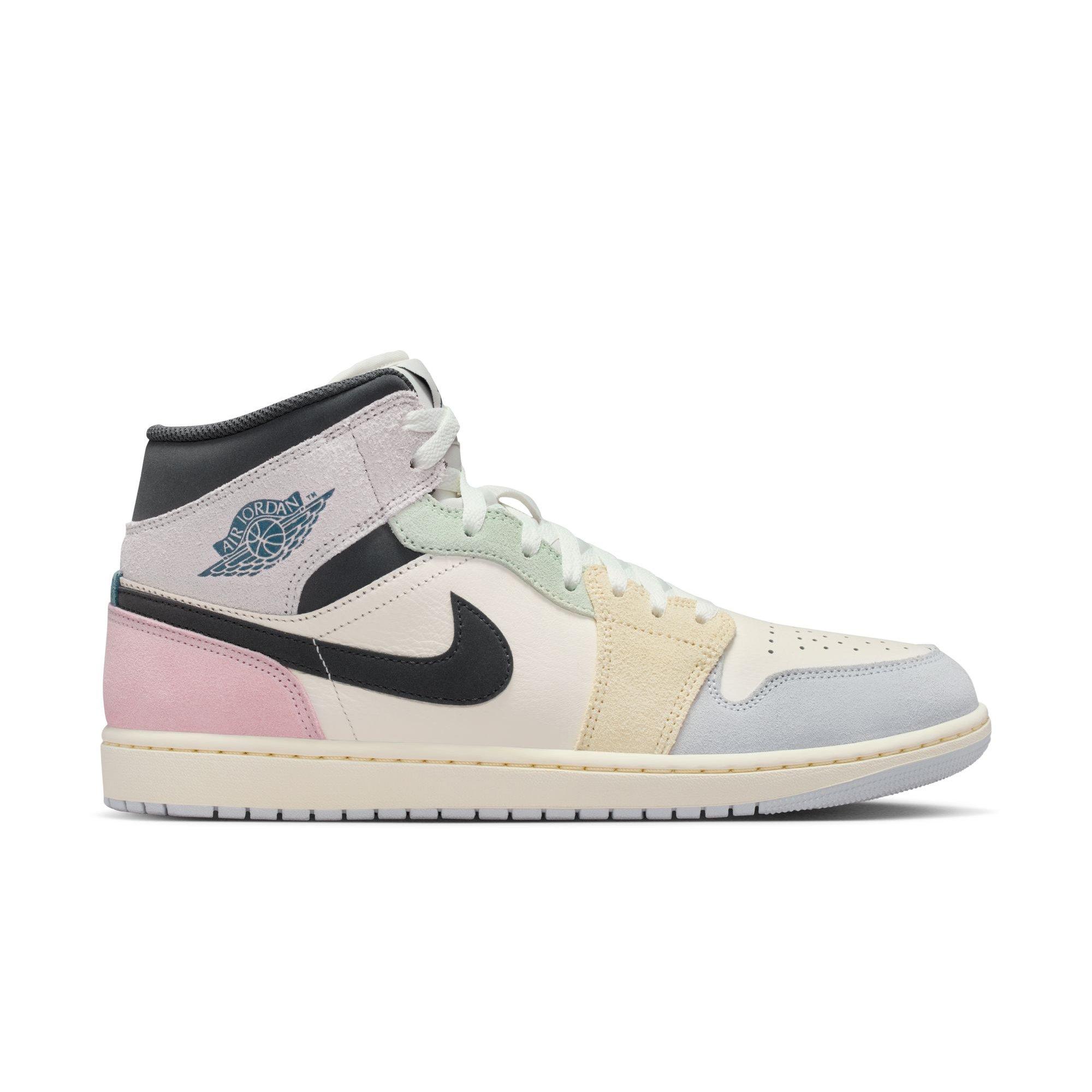 Jordan 1 Mid SE "Sail/Iced Jade/Anthracite/Jade Aura" Men's Shoe - MULTI-COLOR Thumbnail View 1