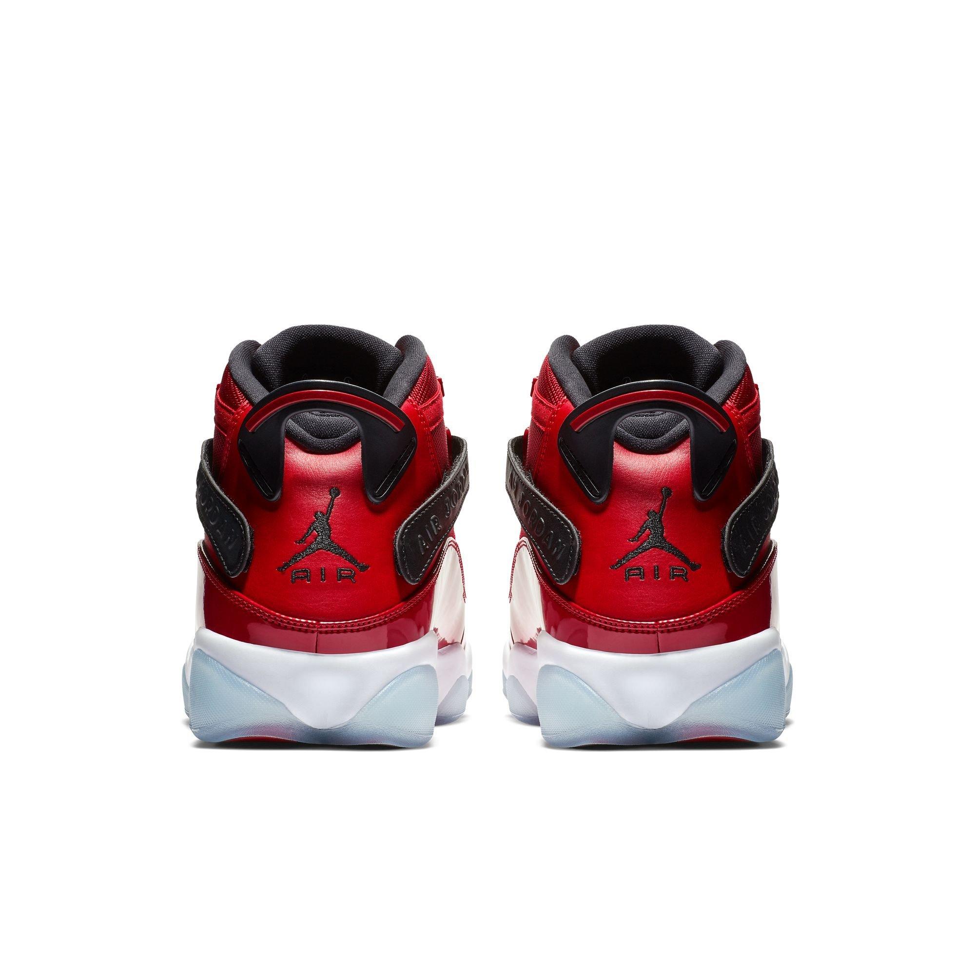 Jordan 6 RIngs "Gym Red/Black/White" Men's Shoe - RED/BLACK Thumbnail View 7